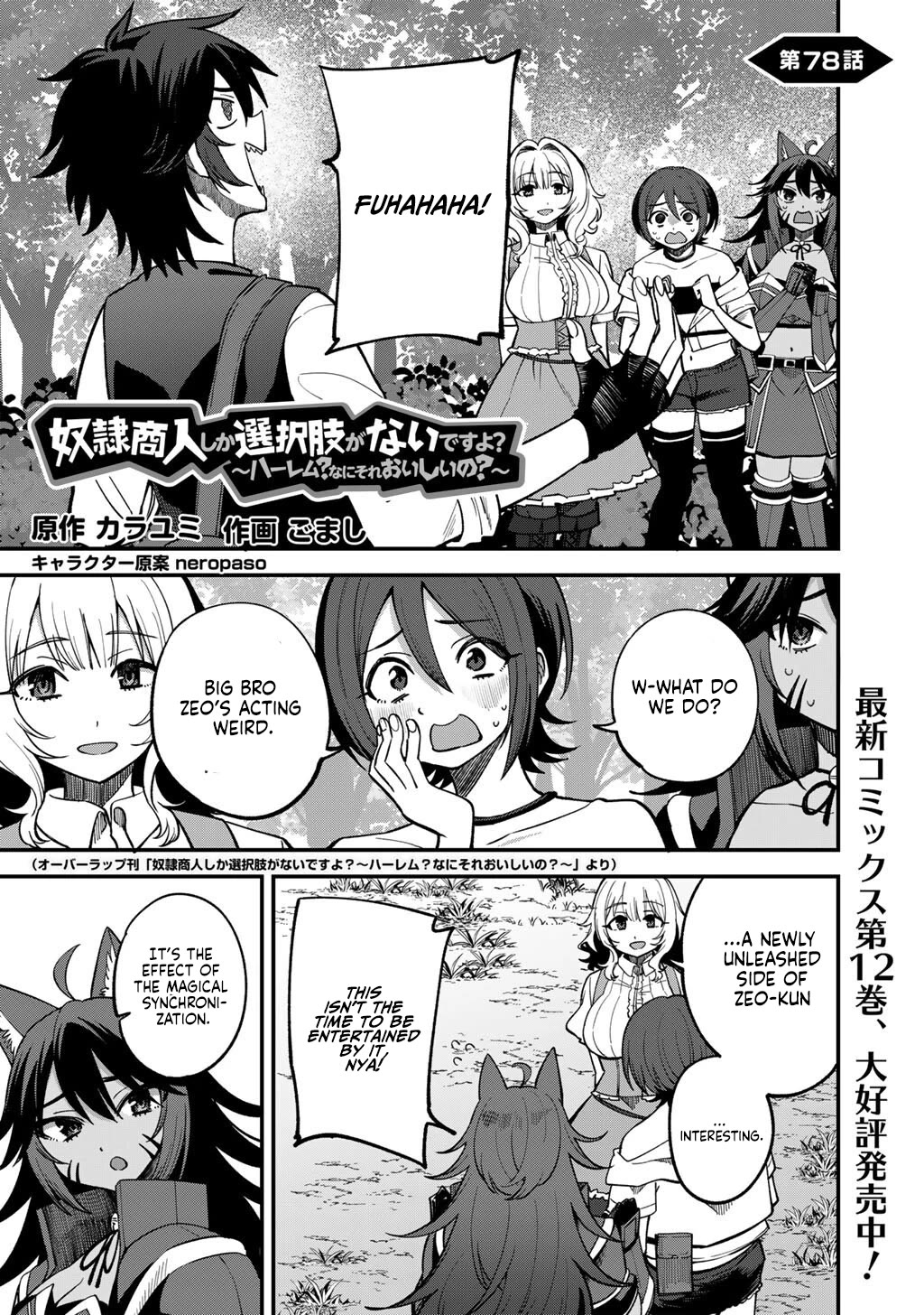 Dorei Shounin Shika Sentakushi Ga Nai desu Yo? ~Harem? Nani sore oishii no?~ chapter 78 page 2
