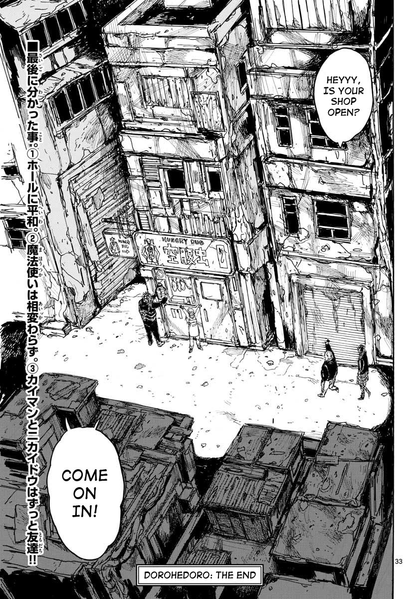 Dorohedoro chapter 167 page 32