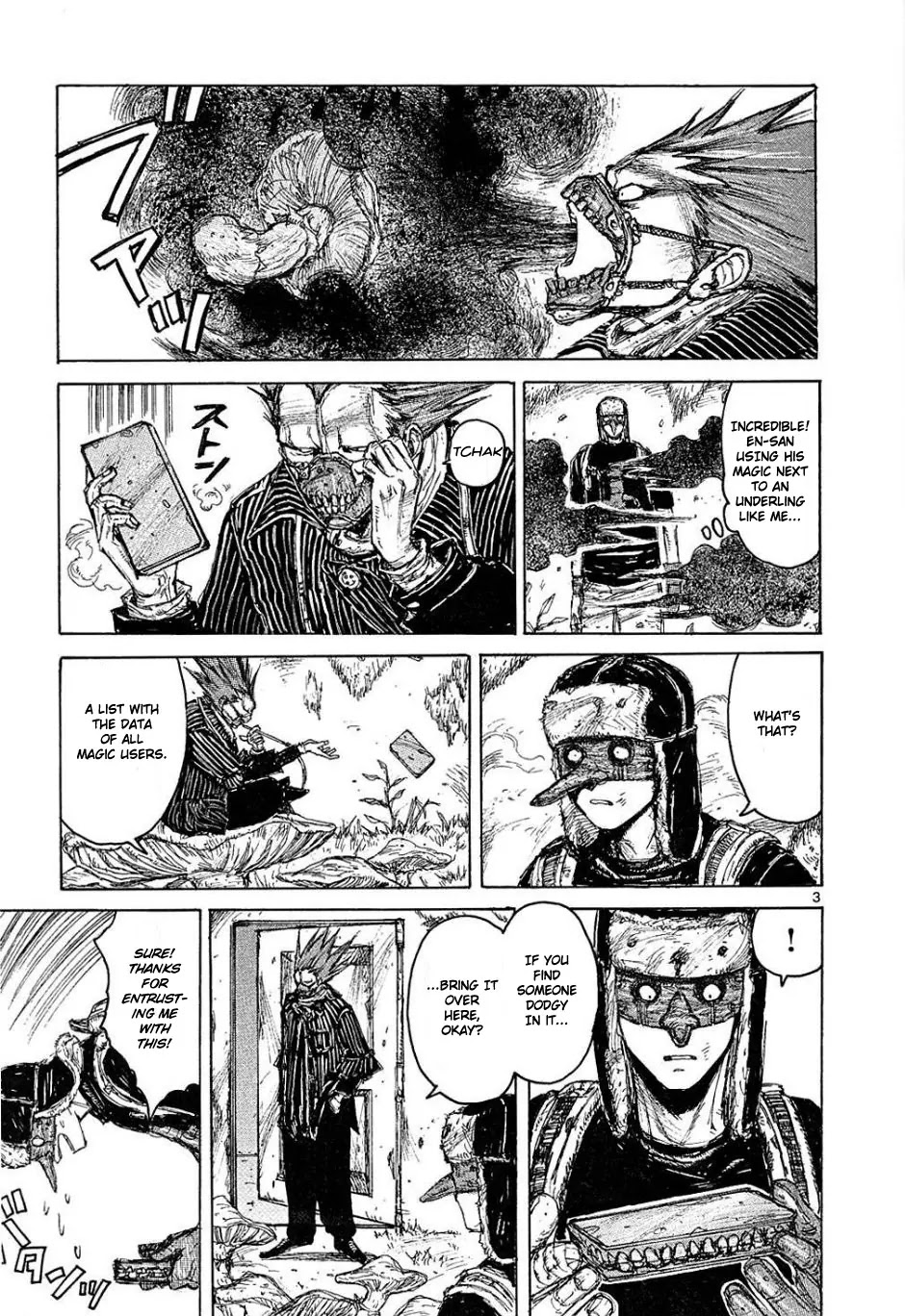 Dorohedoro chapter 3 page 3