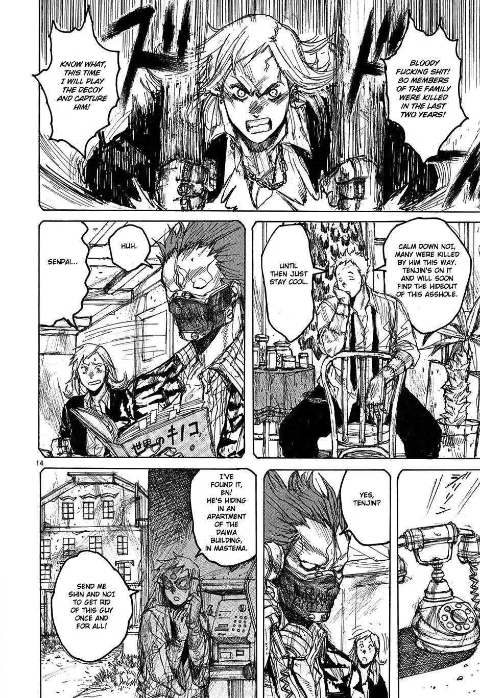 Dorohedoro chapter 36 page 14