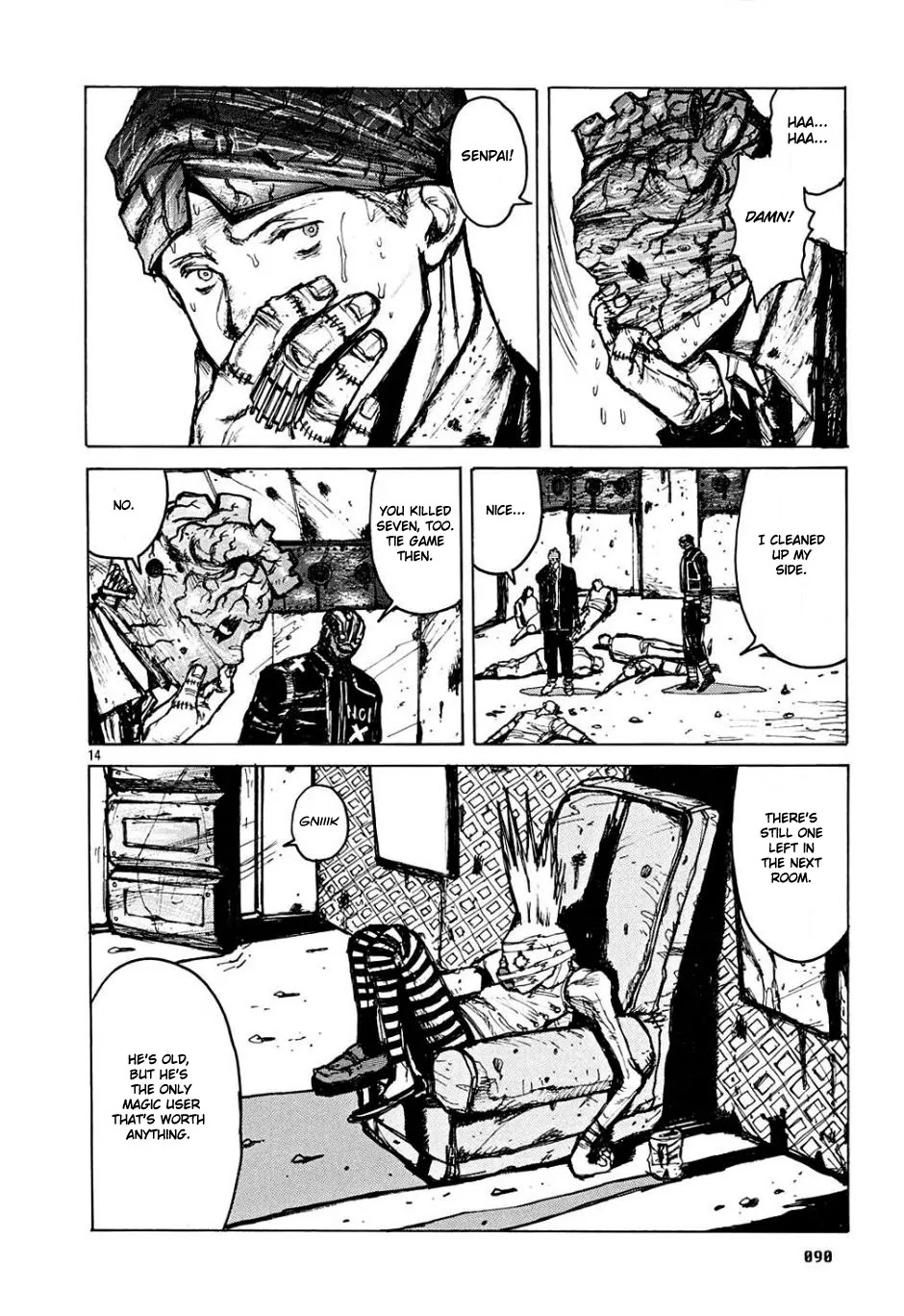 Dorohedoro chapter 4 page 14