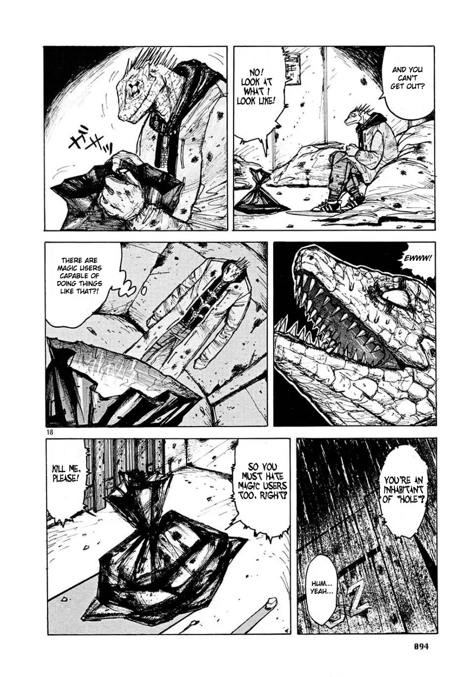 Dorohedoro chapter 4 page 18