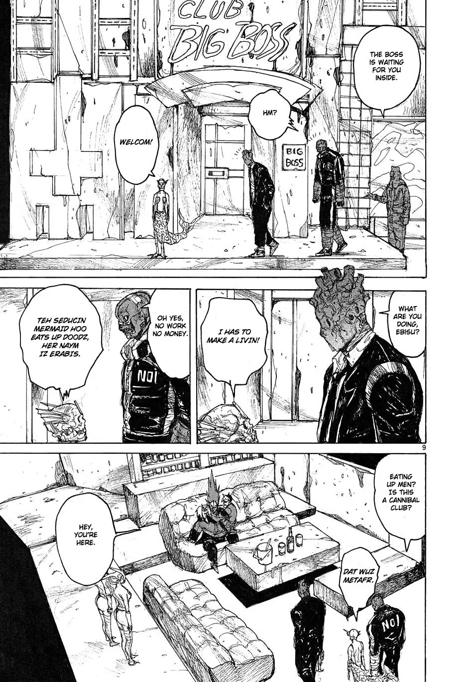 Dorohedoro chapter 42 page 9