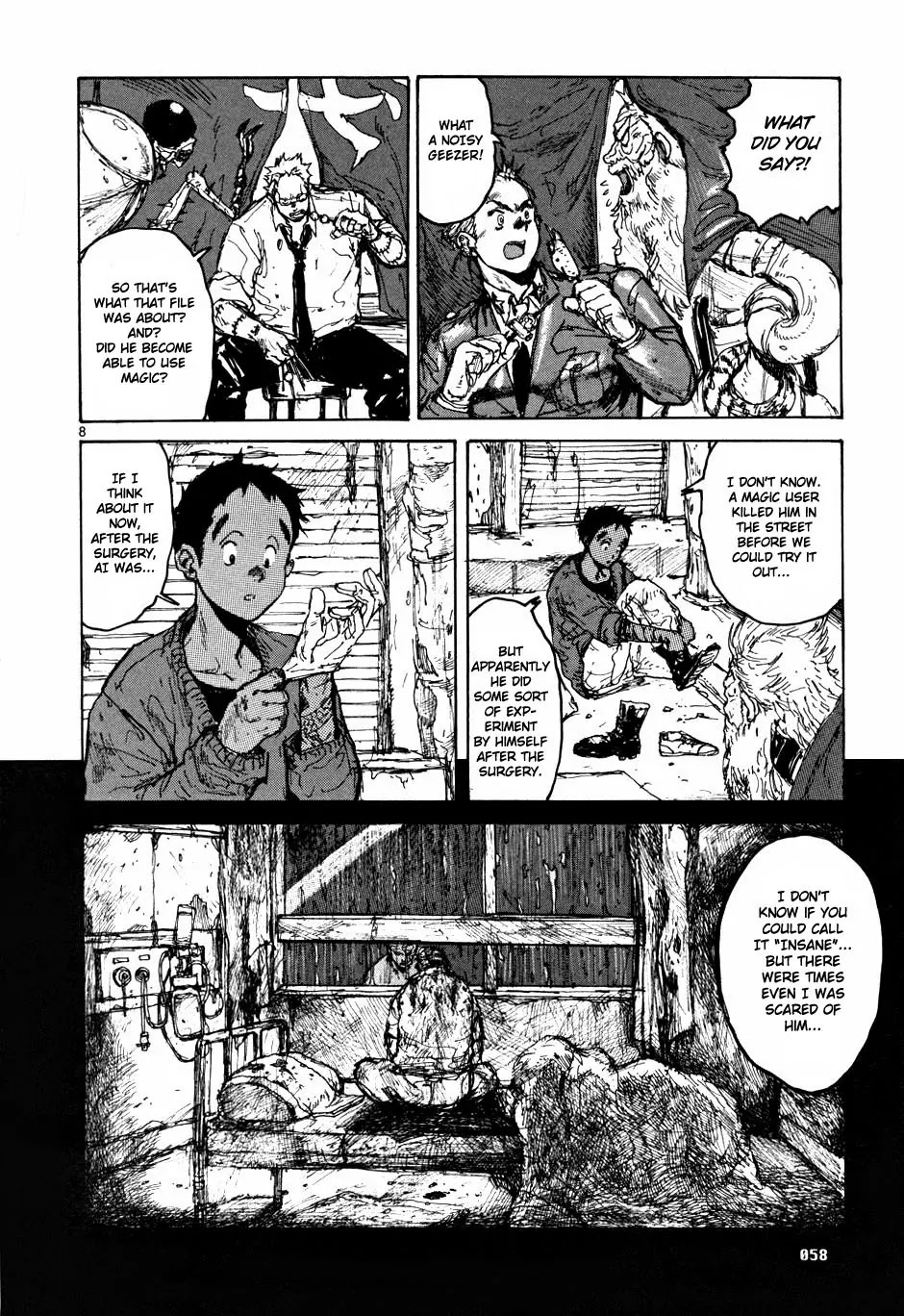 Dorohedoro chapter 58 page 8