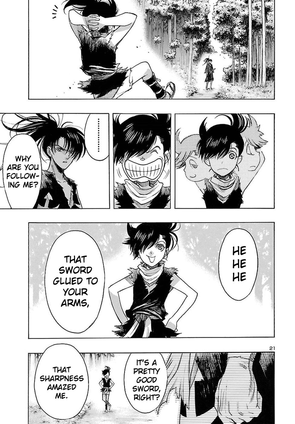 Dororo to Hyakkimaru-Den chapter 2 page 22