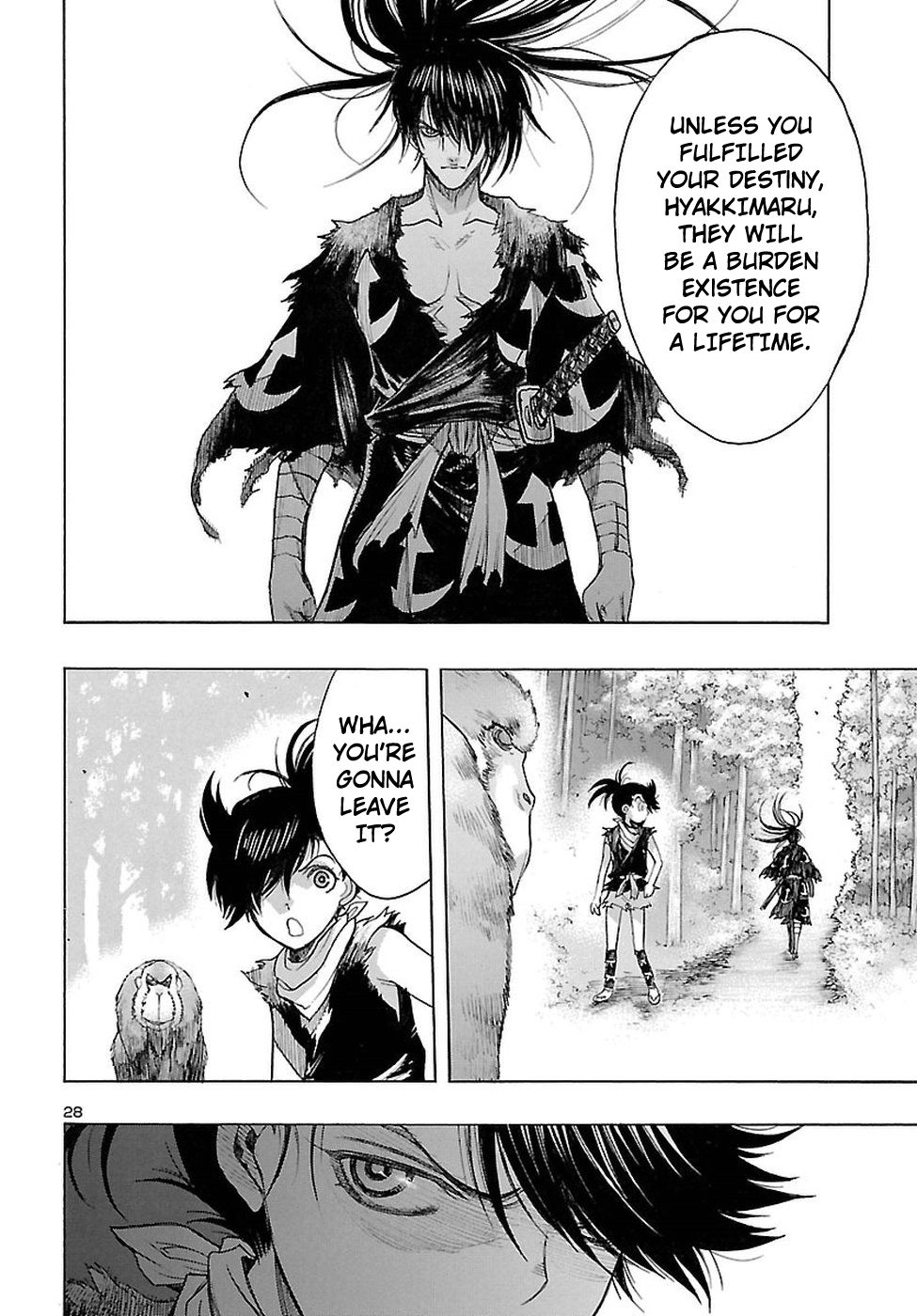 Dororo to Hyakkimaru-Den chapter 2 page 29