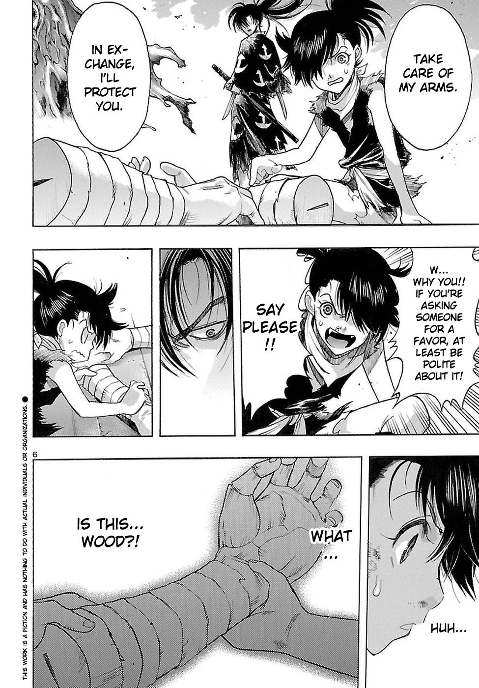 Dororo to Hyakkimaru-Den chapter 2 page 7