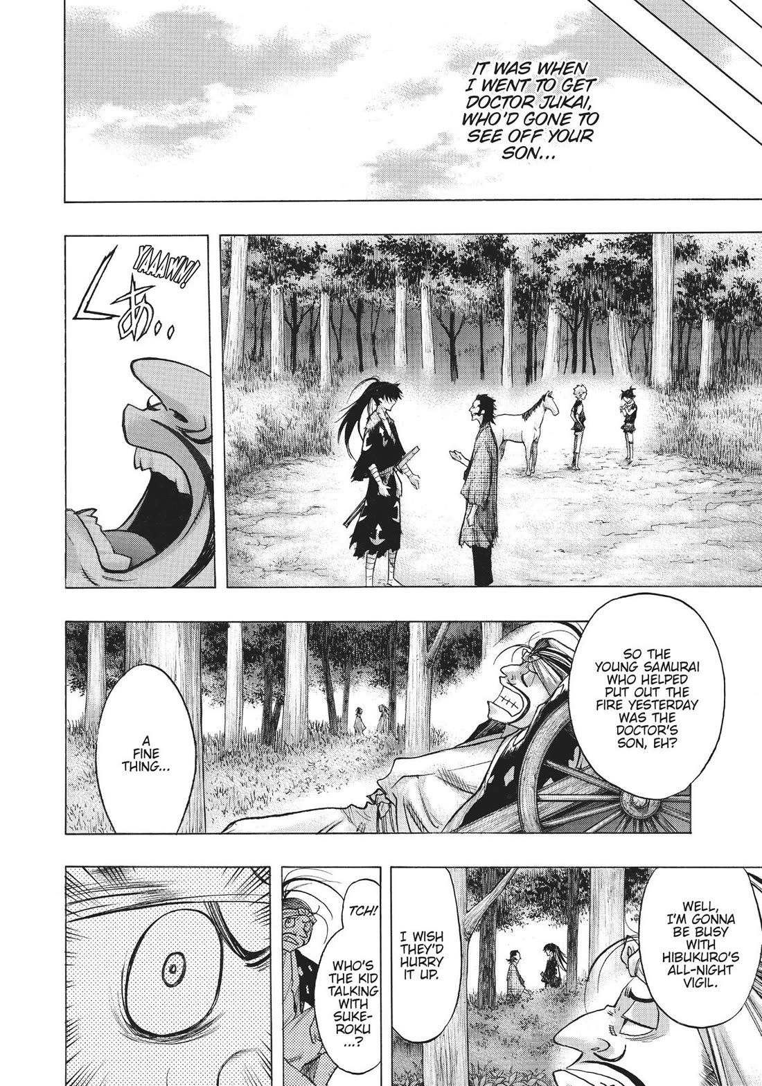 Dororo to Hyakkimaru-Den chapter 41 page 14
