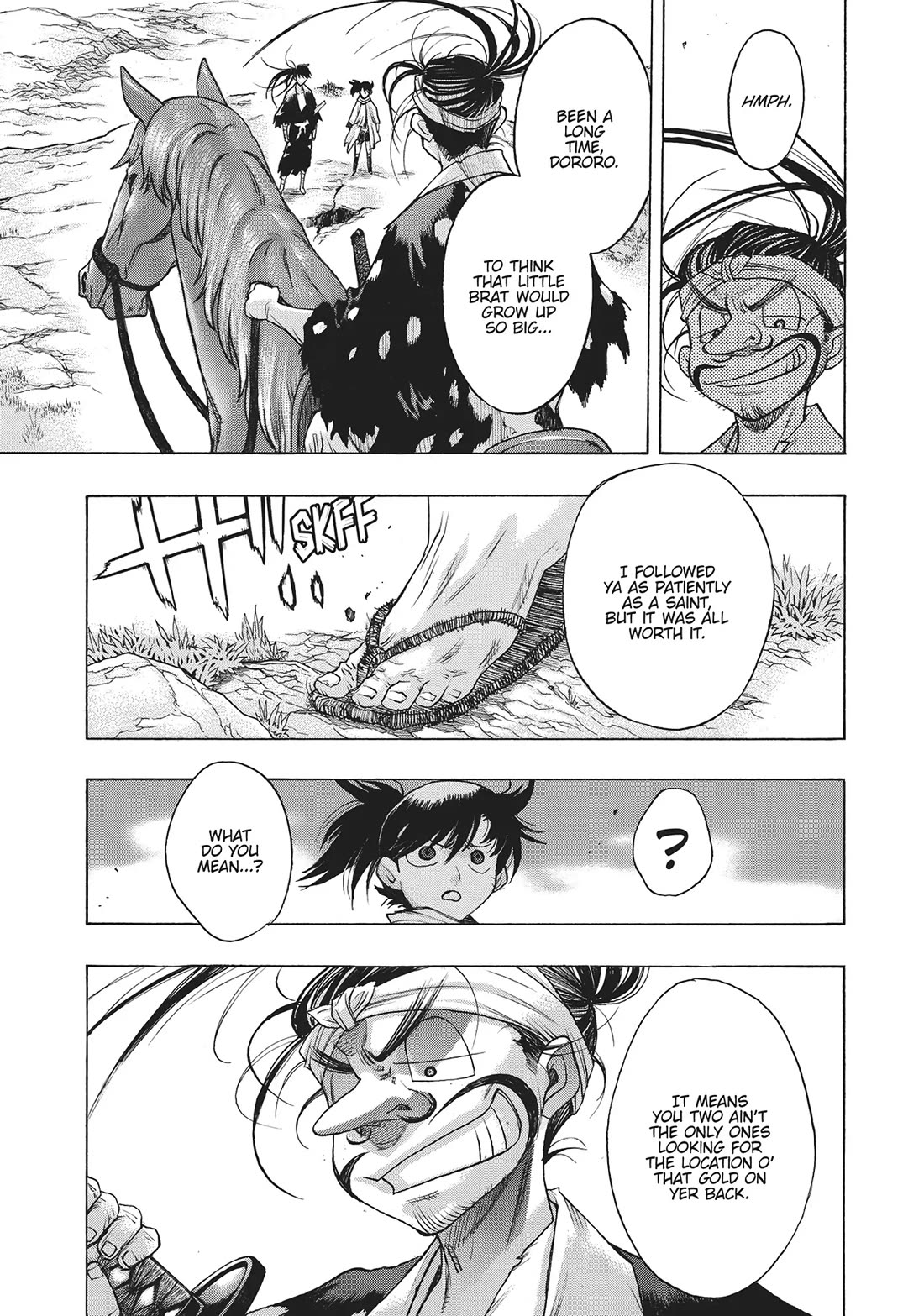 Dororo to Hyakkimaru-Den chapter 55 page 28