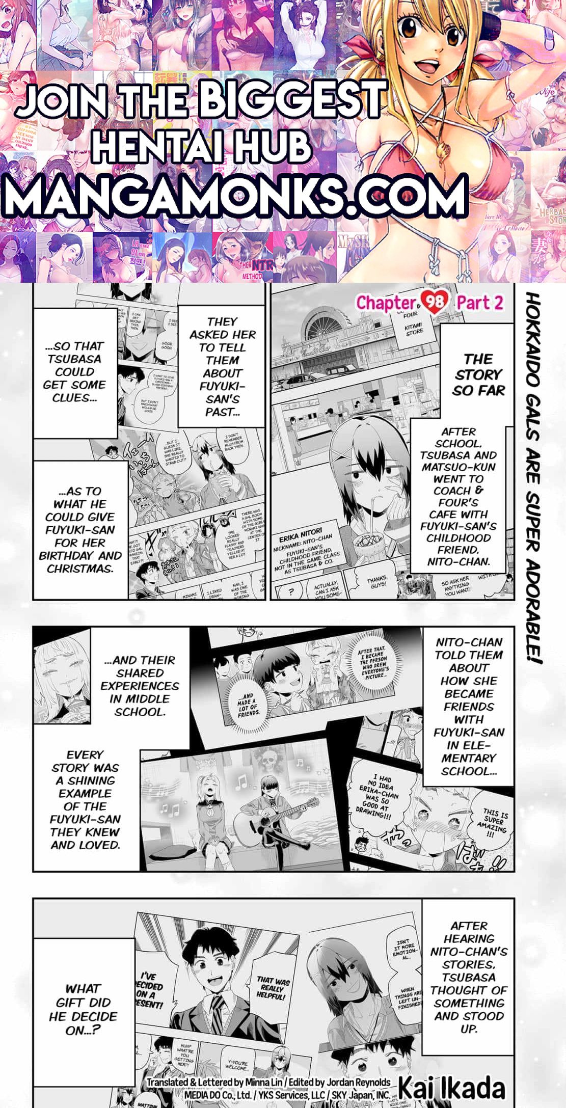 Dosanko Gyaru Is Mega Cute chapter 98.5 page 1