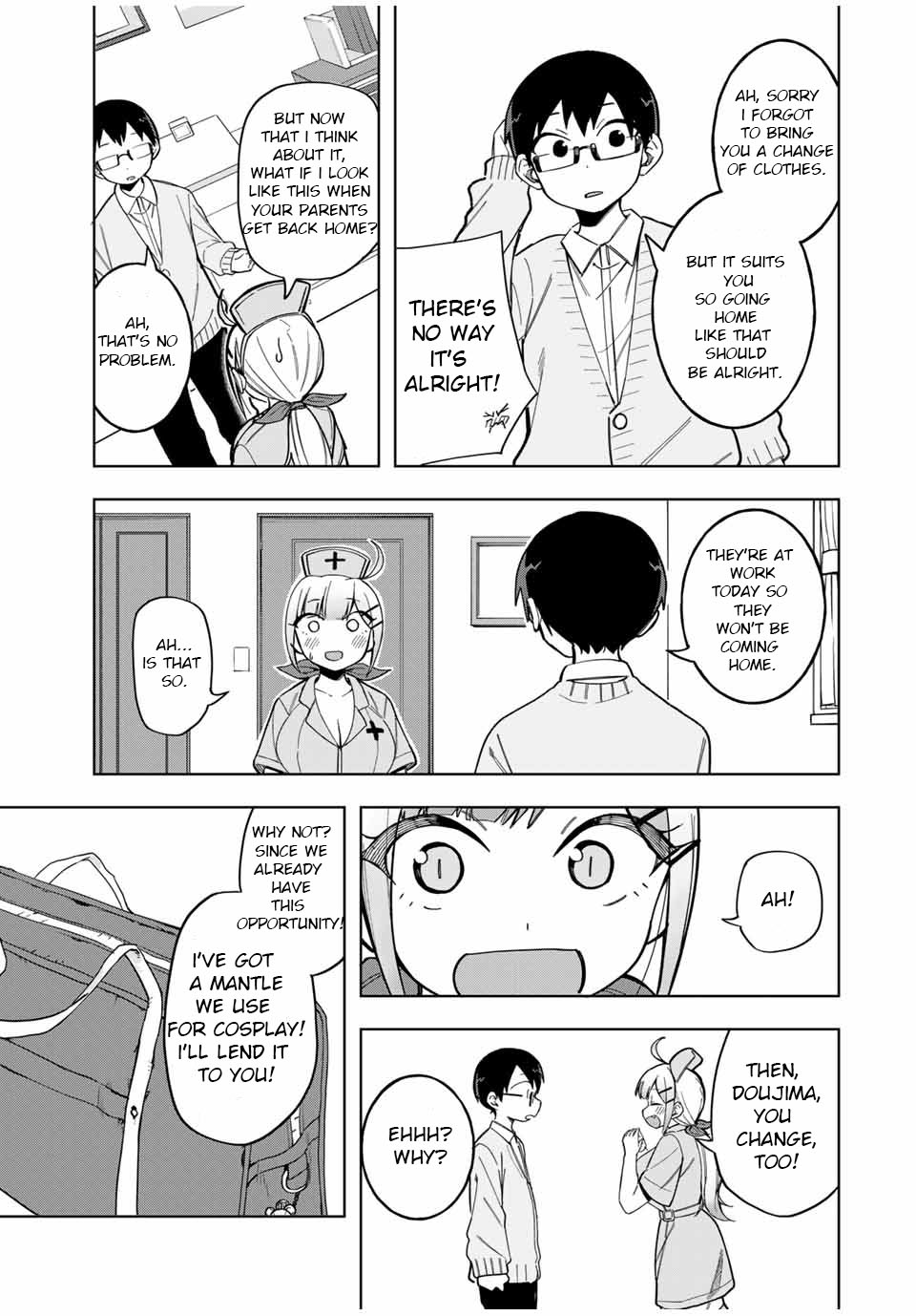 Doujima-kun won’t be Disturbed chapter 28 page 11