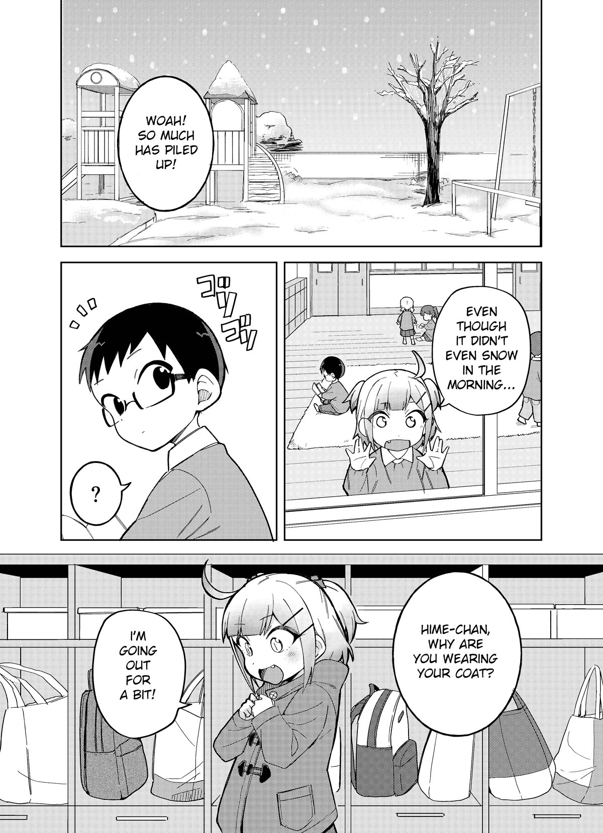 Doujima-kun won’t be Disturbed chapter 31.2 page 1
