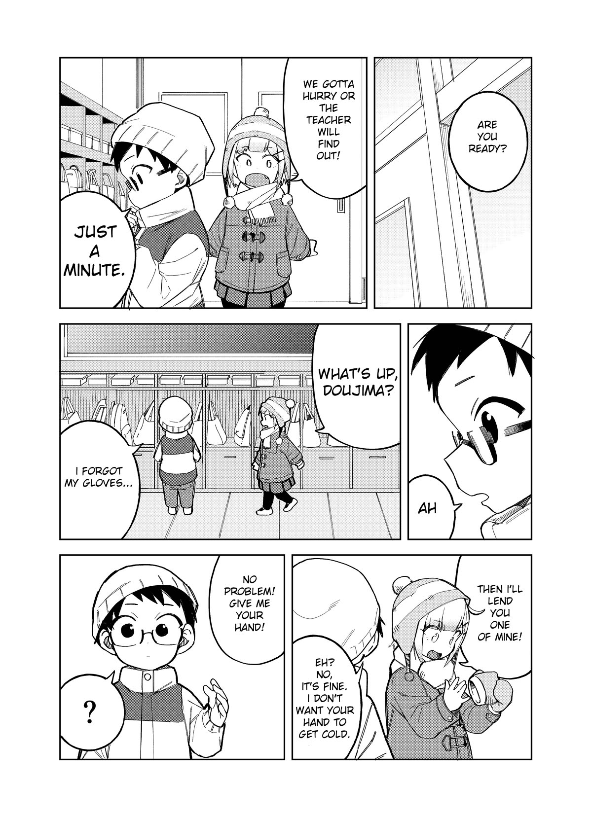 Doujima-kun won’t be Disturbed chapter 31.2 page 3