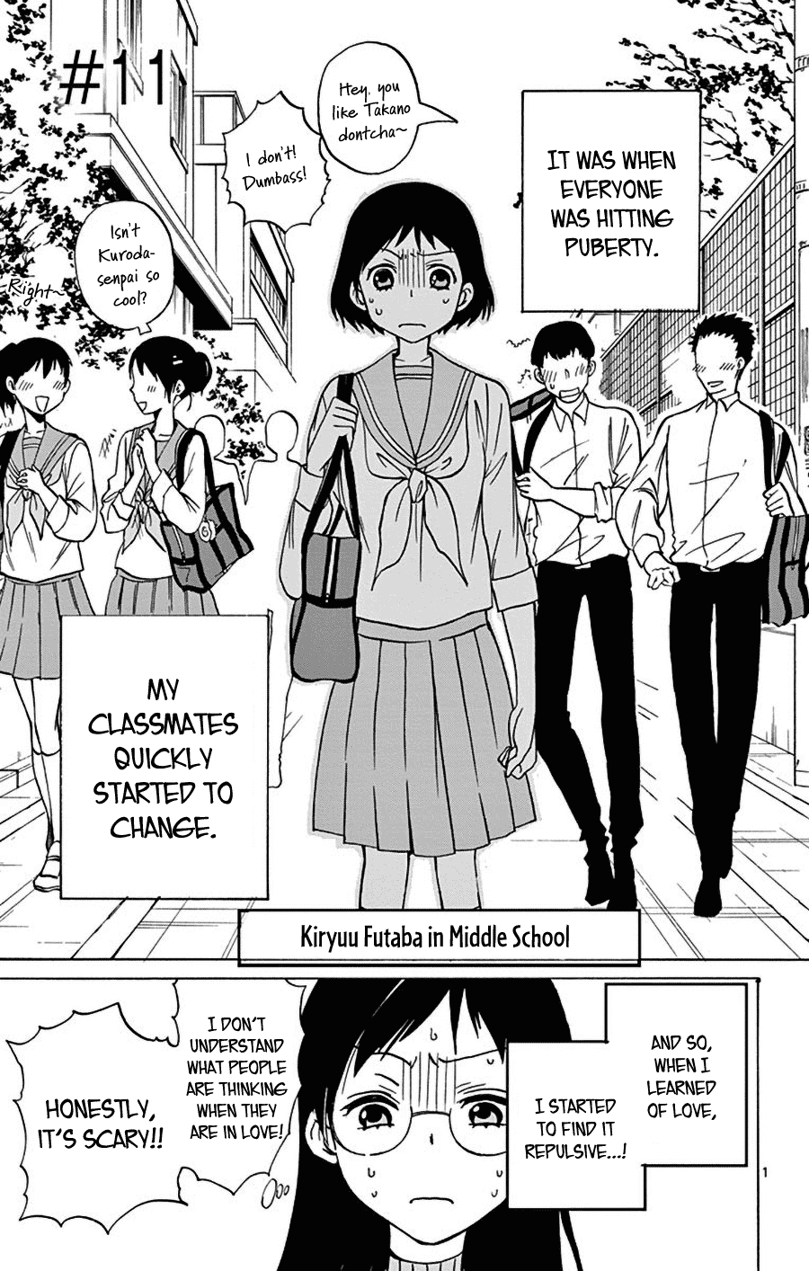 Dousei Sensei wa Renai ga Wakaranai. chapter 11 page 2