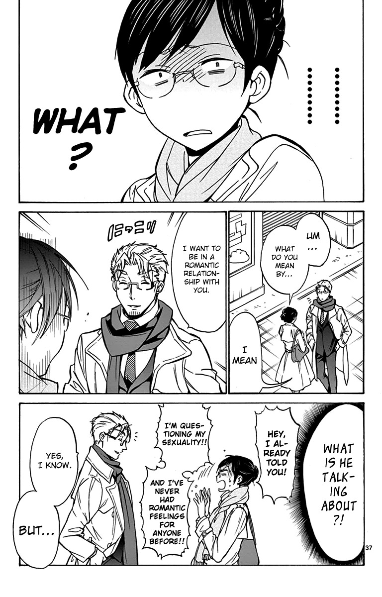 Dousei Sensei wa Renai ga Wakaranai. chapter 3 page 37