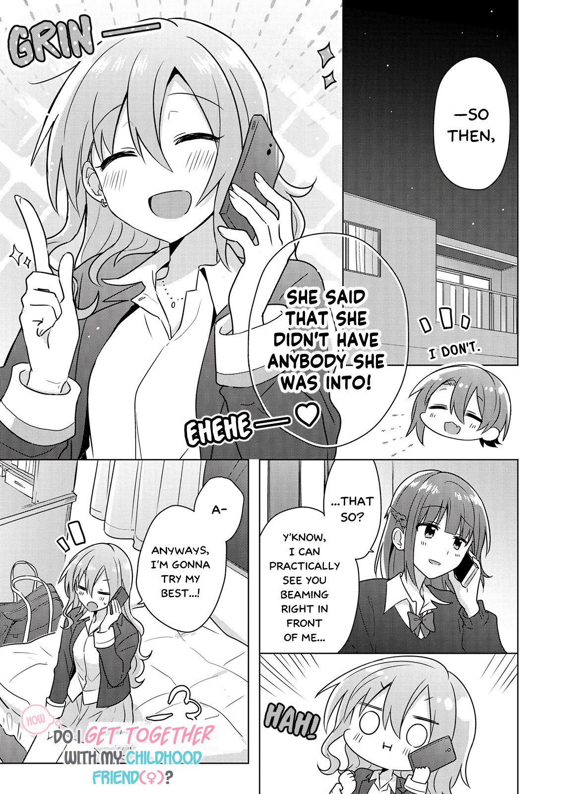 Doushitara Osananajimi ♀️ No Kanojo Ni Naremasu Ka!? chapter 3 page 1