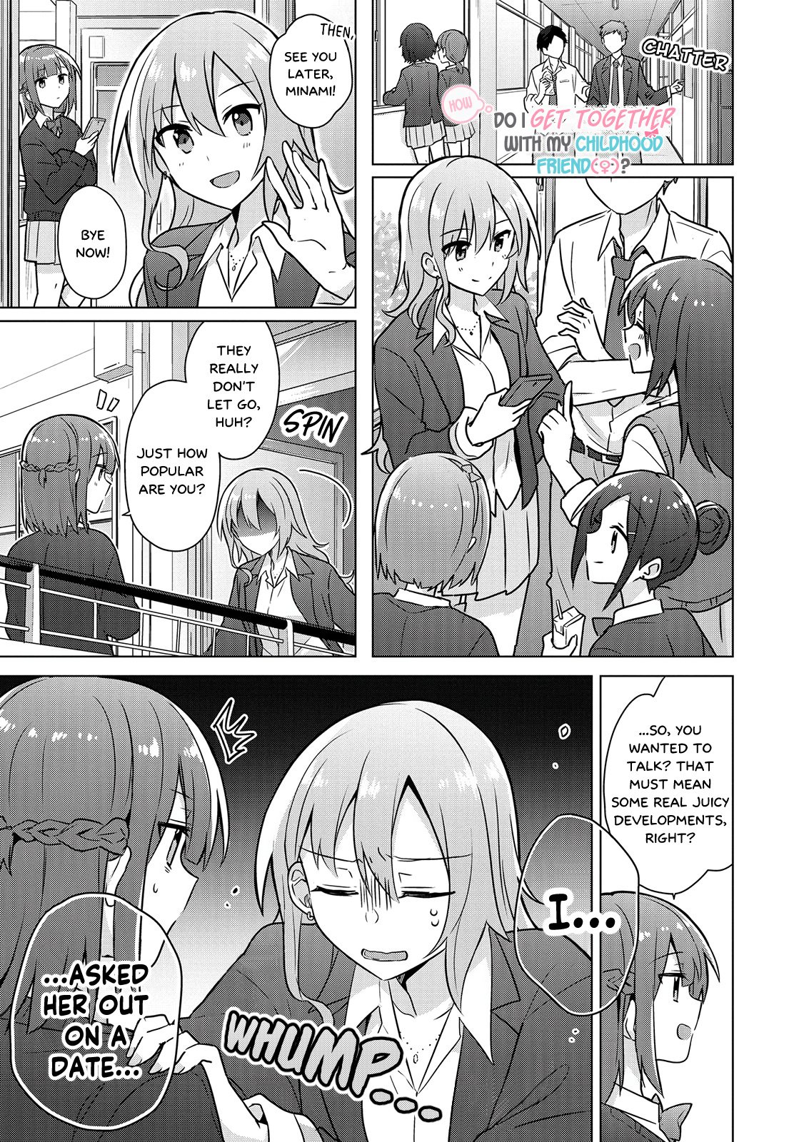 Doushitara Osananajimi ♀️ No Kanojo Ni Naremasu Ka!? chapter 4 page 1