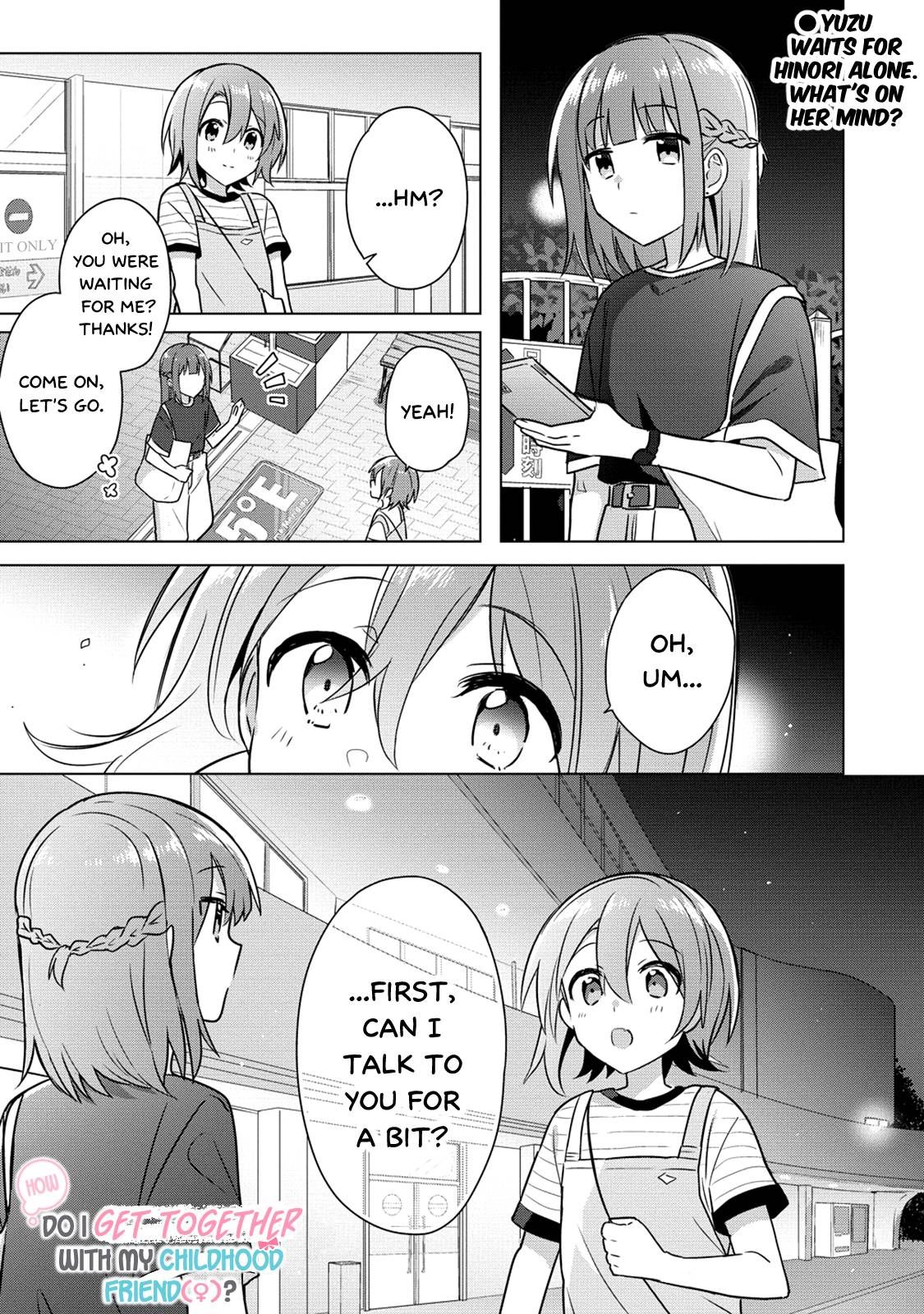 Doushitara Osananajimi ♀️ No Kanojo Ni Naremasu Ka!? chapter 9 page 1