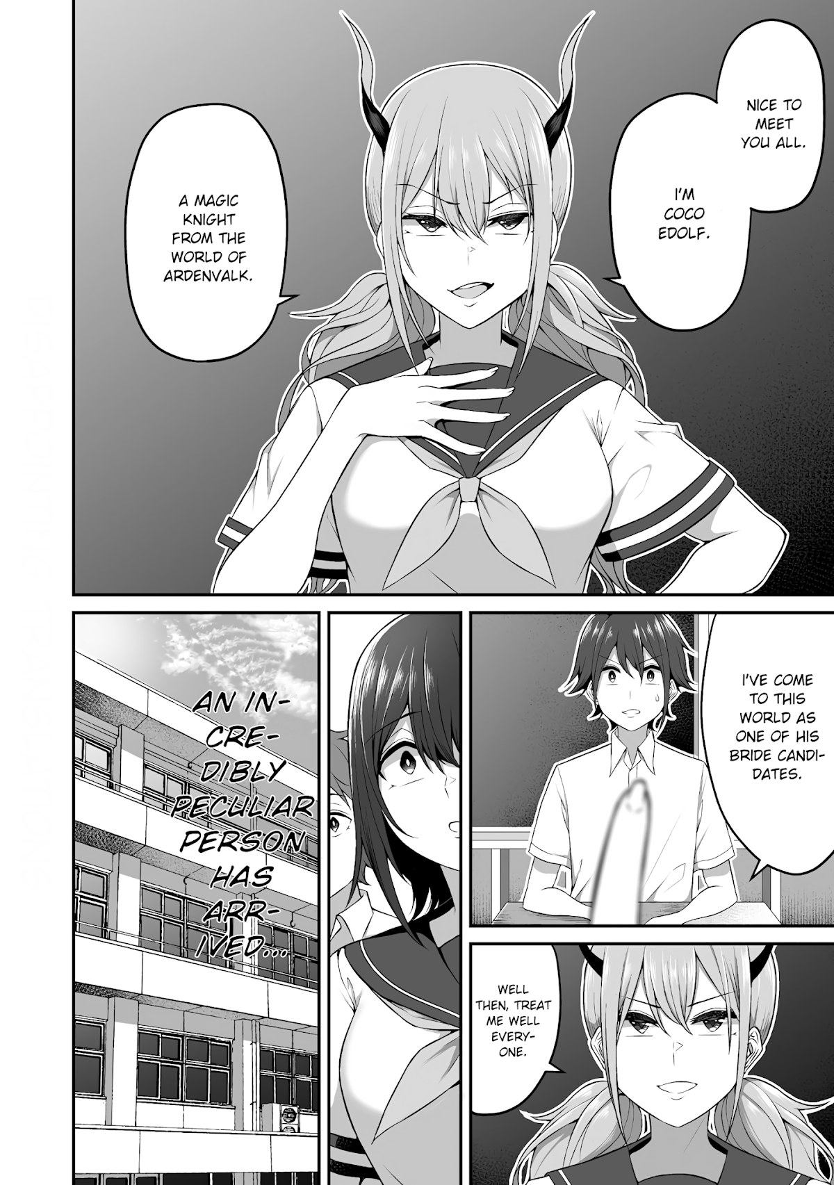 Douyara Boku no Hanayome wa Onna Kishidan na you de. chapter 4 page 2