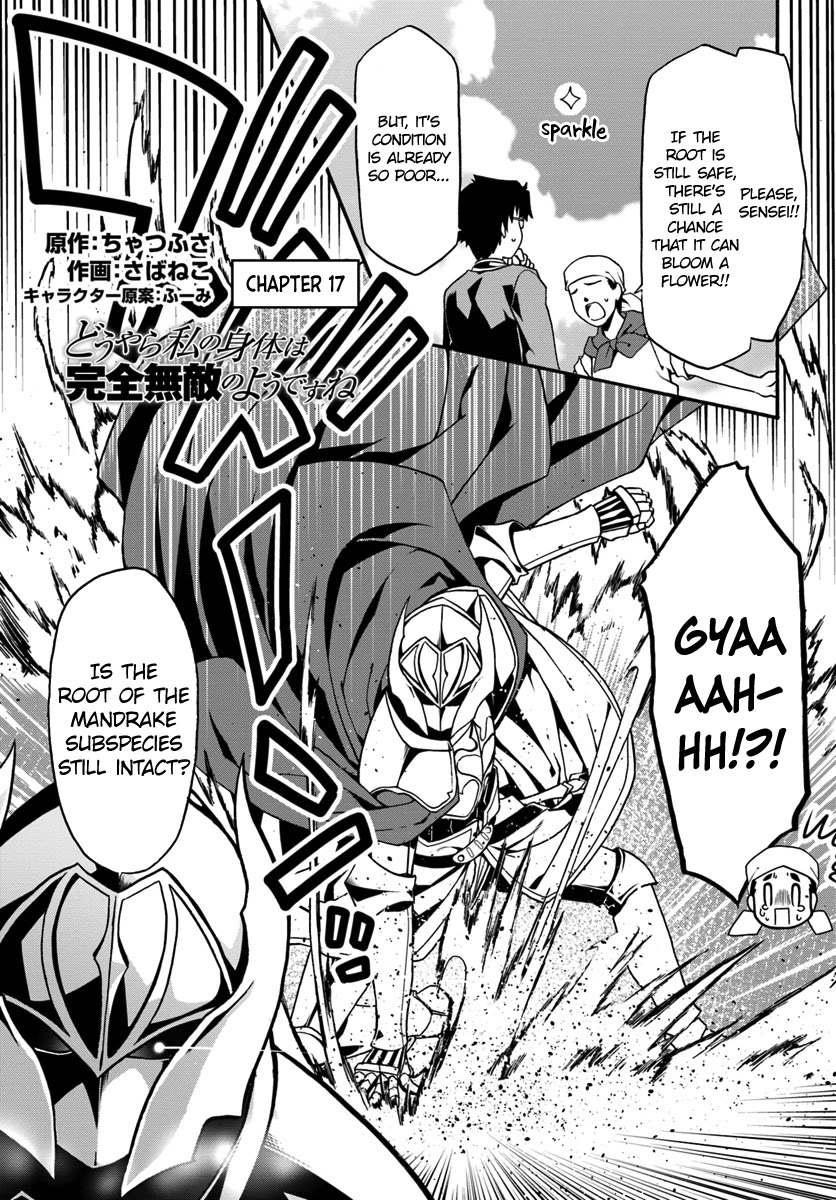 Douyara Watashi No Karada Wa Kanzen Muteki No You Desu Ne chapter 17 page 3