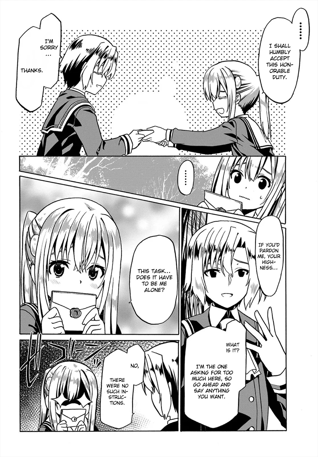 Douyara Watashi No Karada Wa Kanzen Muteki No You Desu Ne chapter 20 page 22
