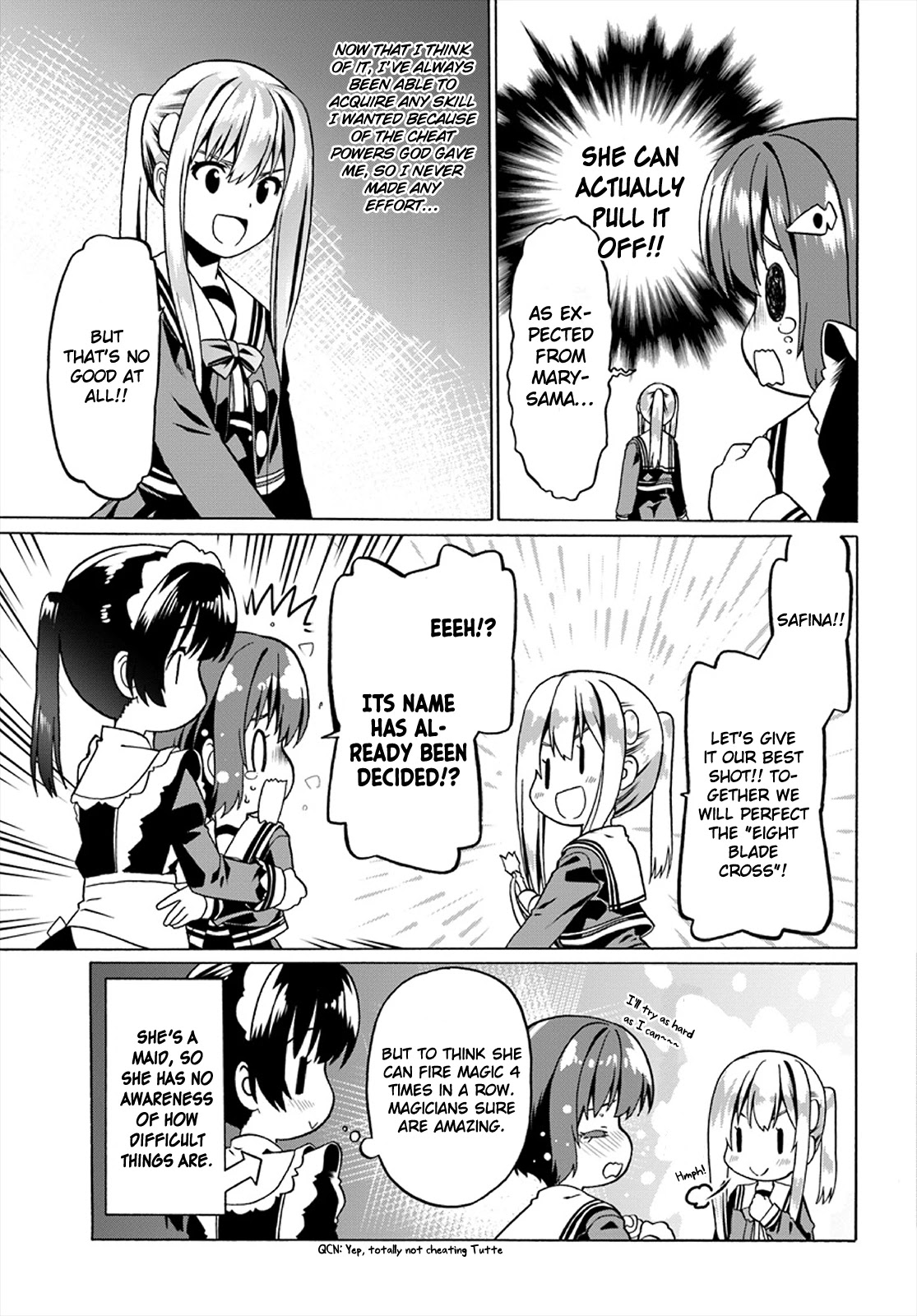 Douyara Watashi No Karada Wa Kanzen Muteki No You Desu Ne chapter 21 page 17