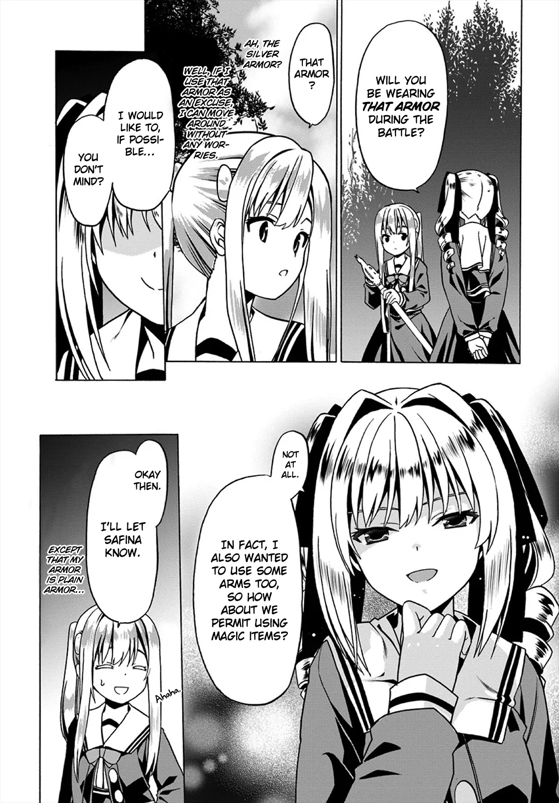 Douyara Watashi No Karada Wa Kanzen Muteki No You Desu Ne chapter 21 page 21