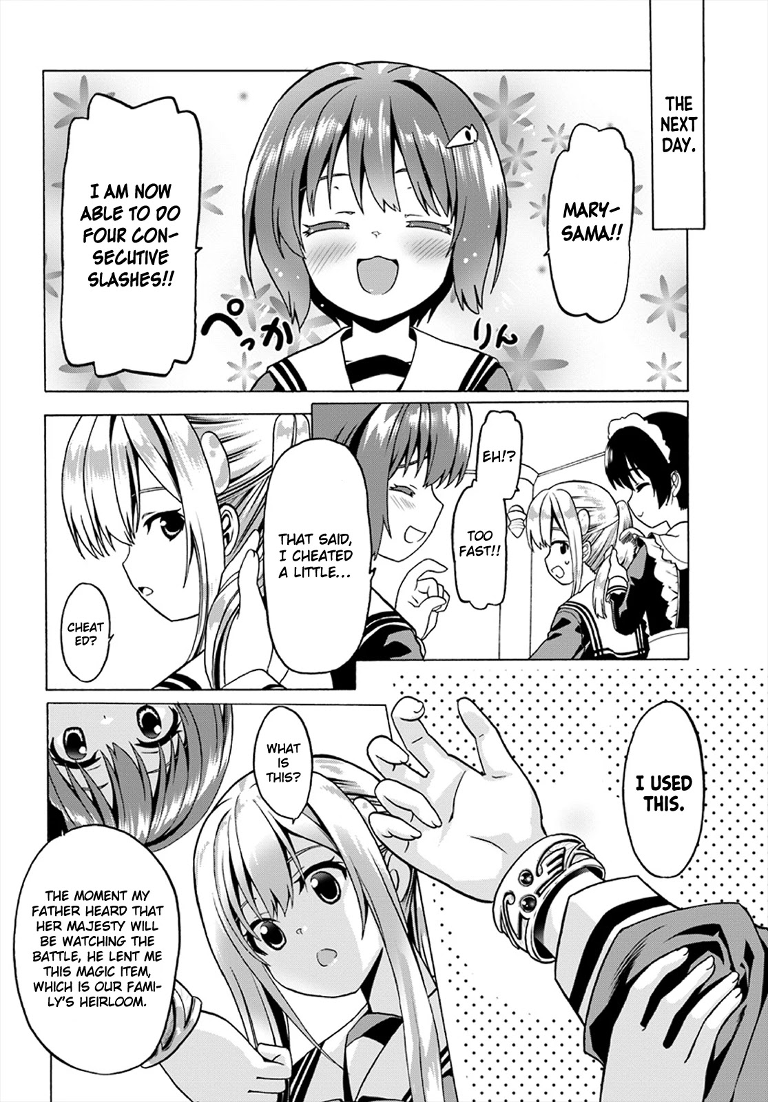Douyara Watashi No Karada Wa Kanzen Muteki No You Desu Ne chapter 21 page 24
