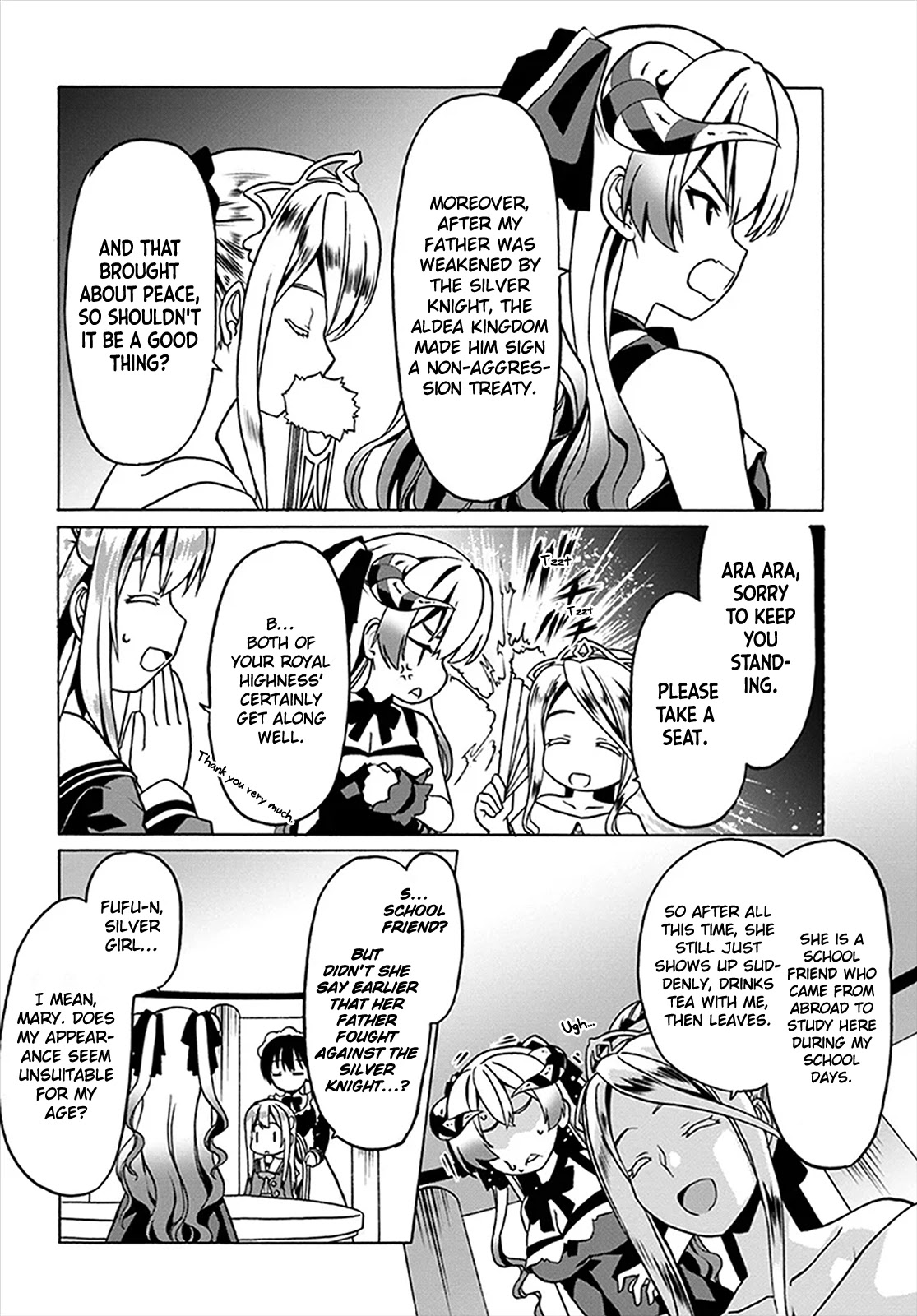 Douyara Watashi No Karada Wa Kanzen Muteki No You Desu Ne chapter 21 page 6