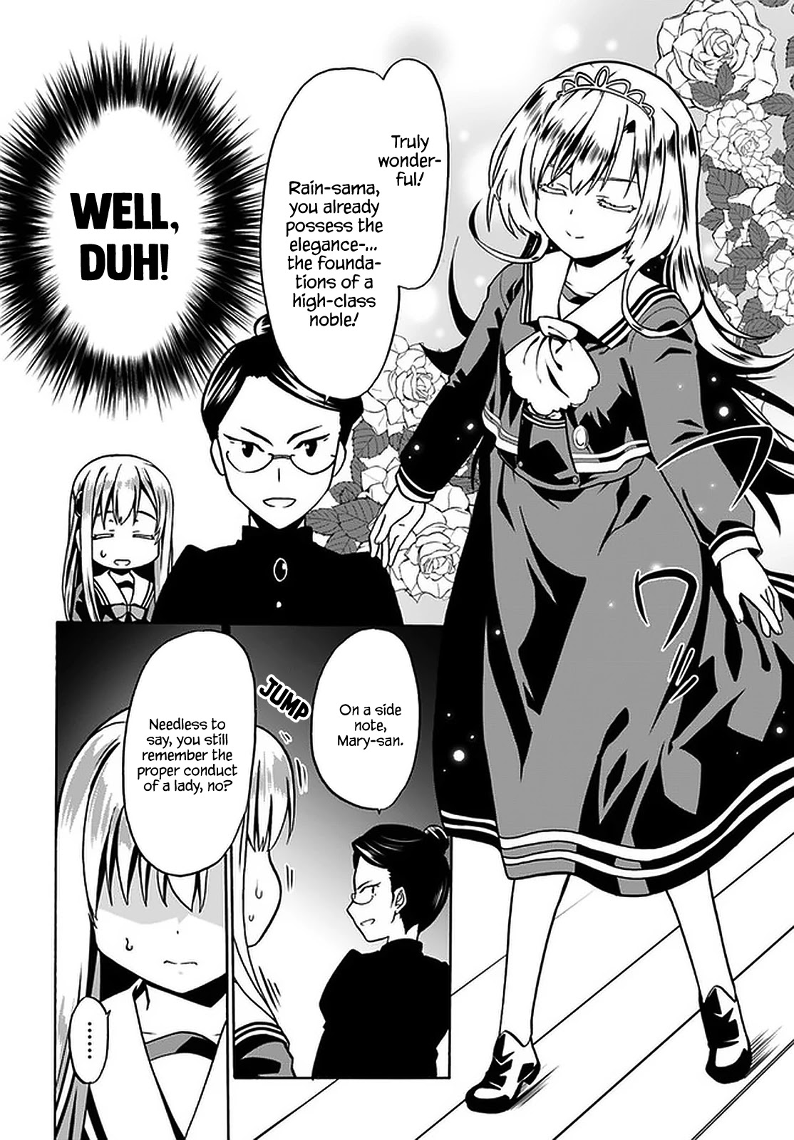 Douyara Watashi No Karada Wa Kanzen Muteki No You Desu Ne chapter 38 page 23
