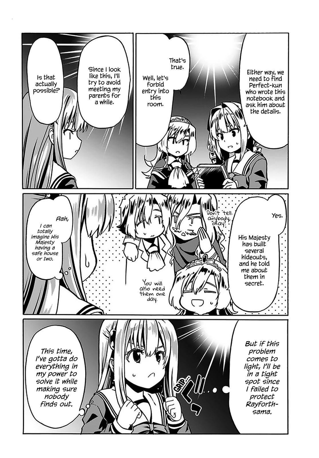 Douyara Watashi No Karada Wa Kanzen Muteki No You Desu Ne chapter 38 page 9