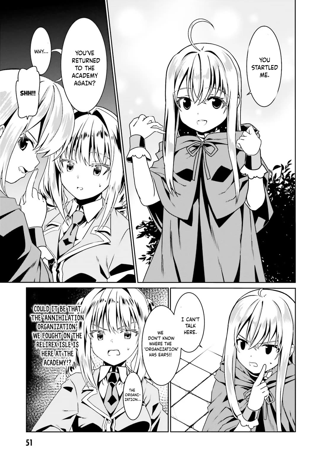Douyara Watashi No Karada Wa Kanzen Muteki No You Desu Ne chapter 50 page 24