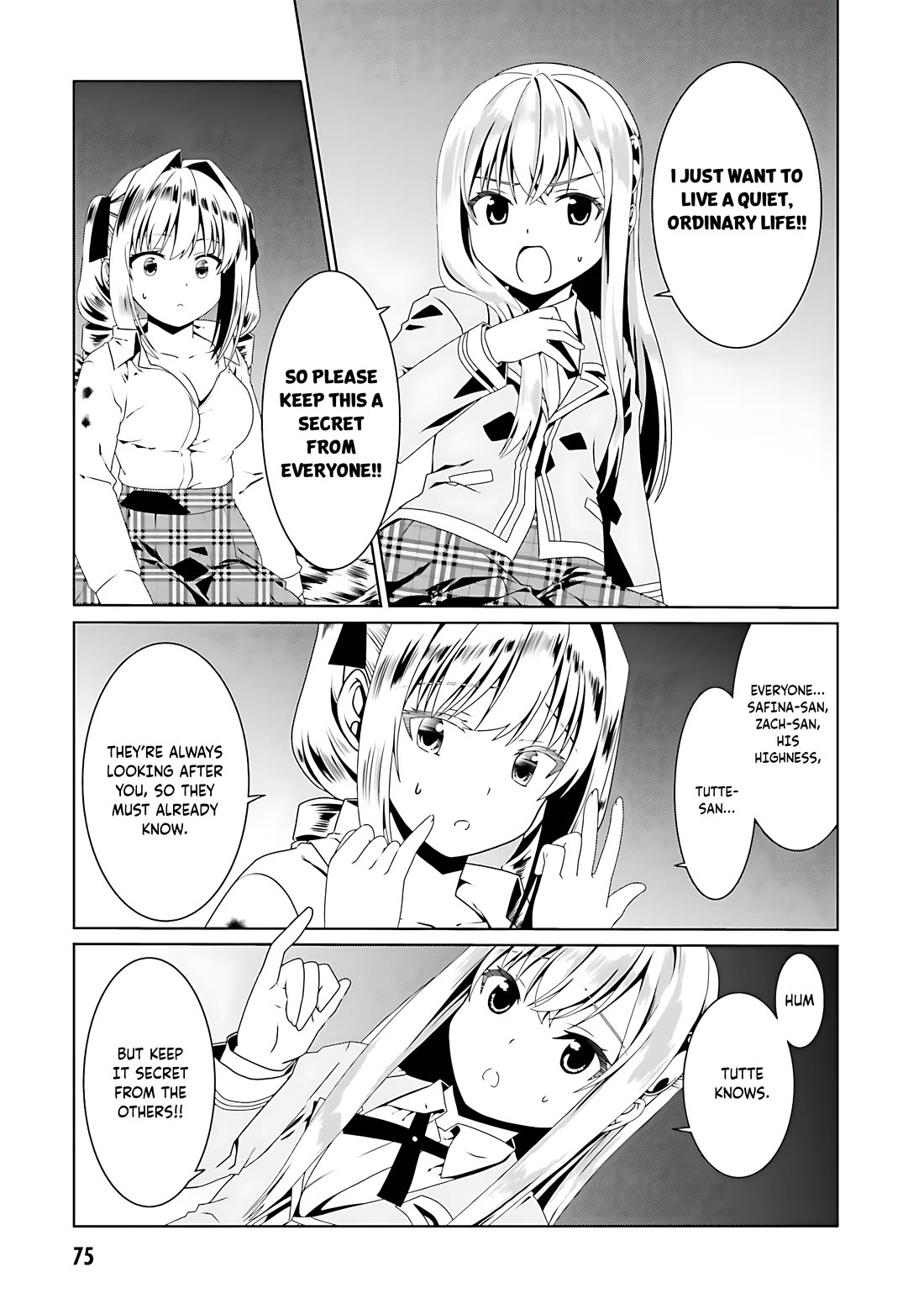 Douyara Watashi No Karada Wa Kanzen Muteki No You Desu Ne chapter 57 page 22