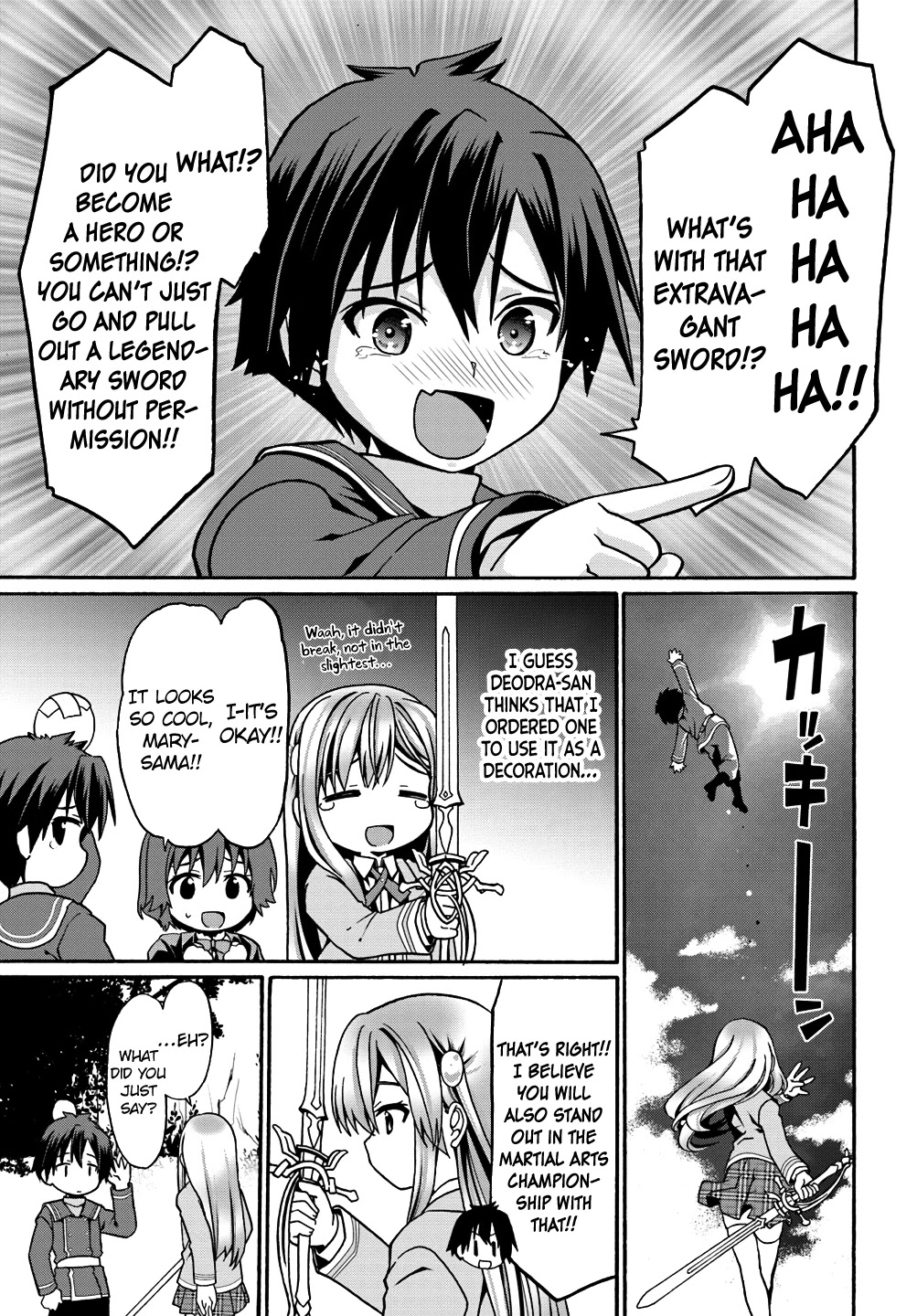 Douyara Watashi No Karada Wa Kanzen Muteki No You Desu Ne chapter 8 page 23