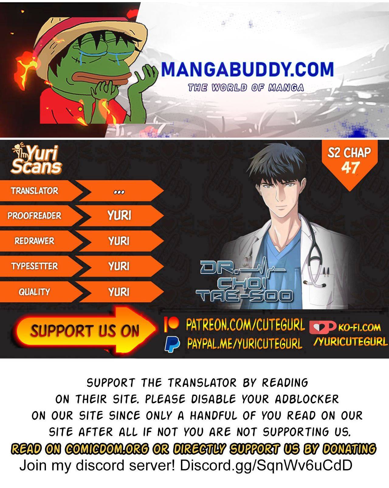 Dr. Choi Tae-Soo chapter 75 page 1