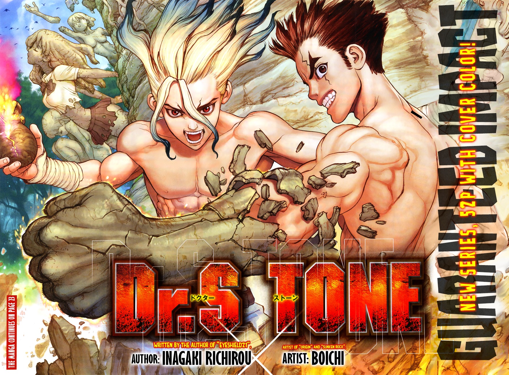 Dr. Stone chapter 1 page 4