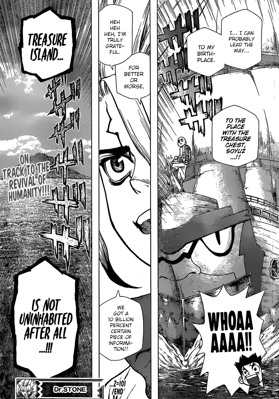 Dr. Stone chapter 101 page 17