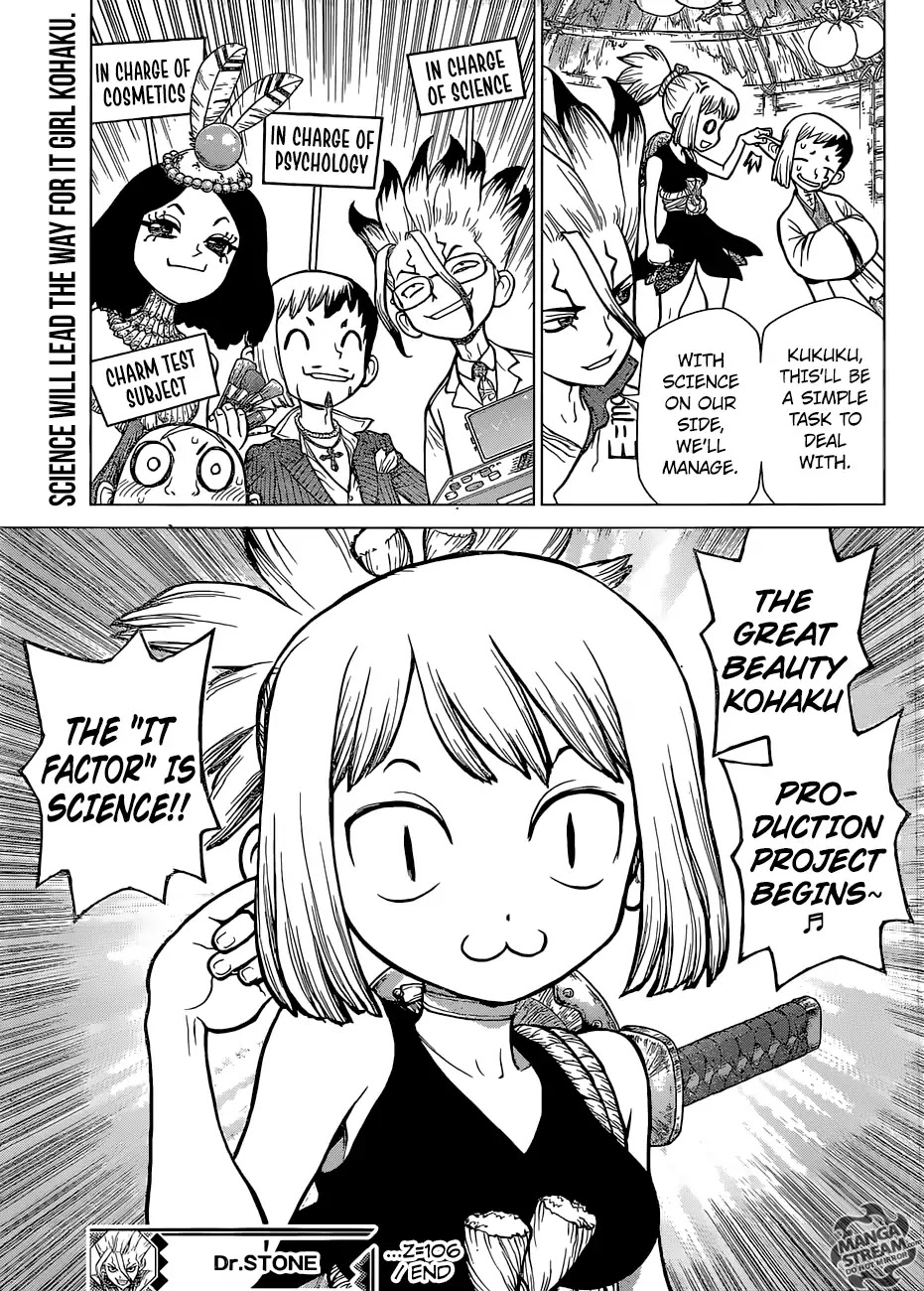 Dr. Stone chapter 106 page 19