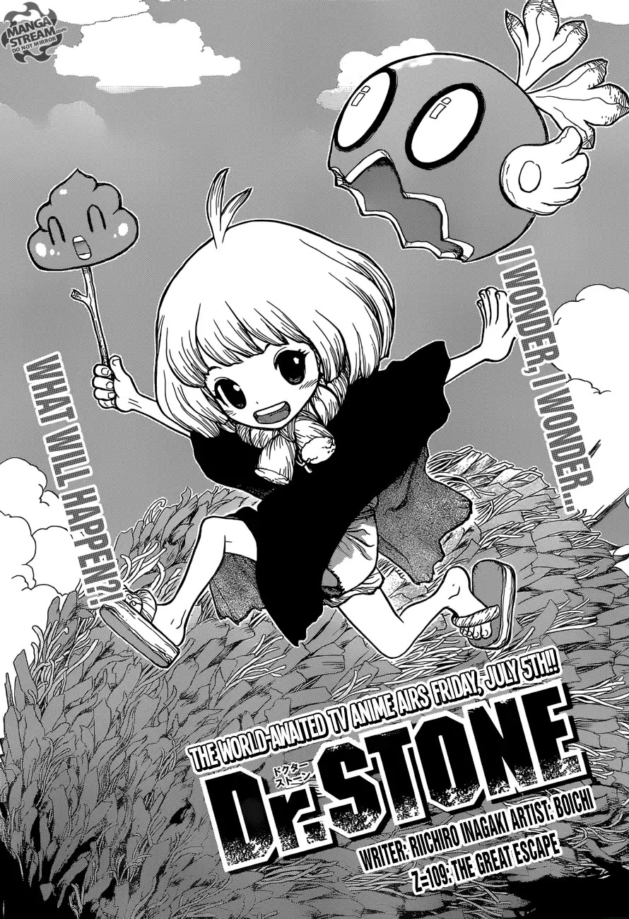 Dr. Stone chapter 109 page 1