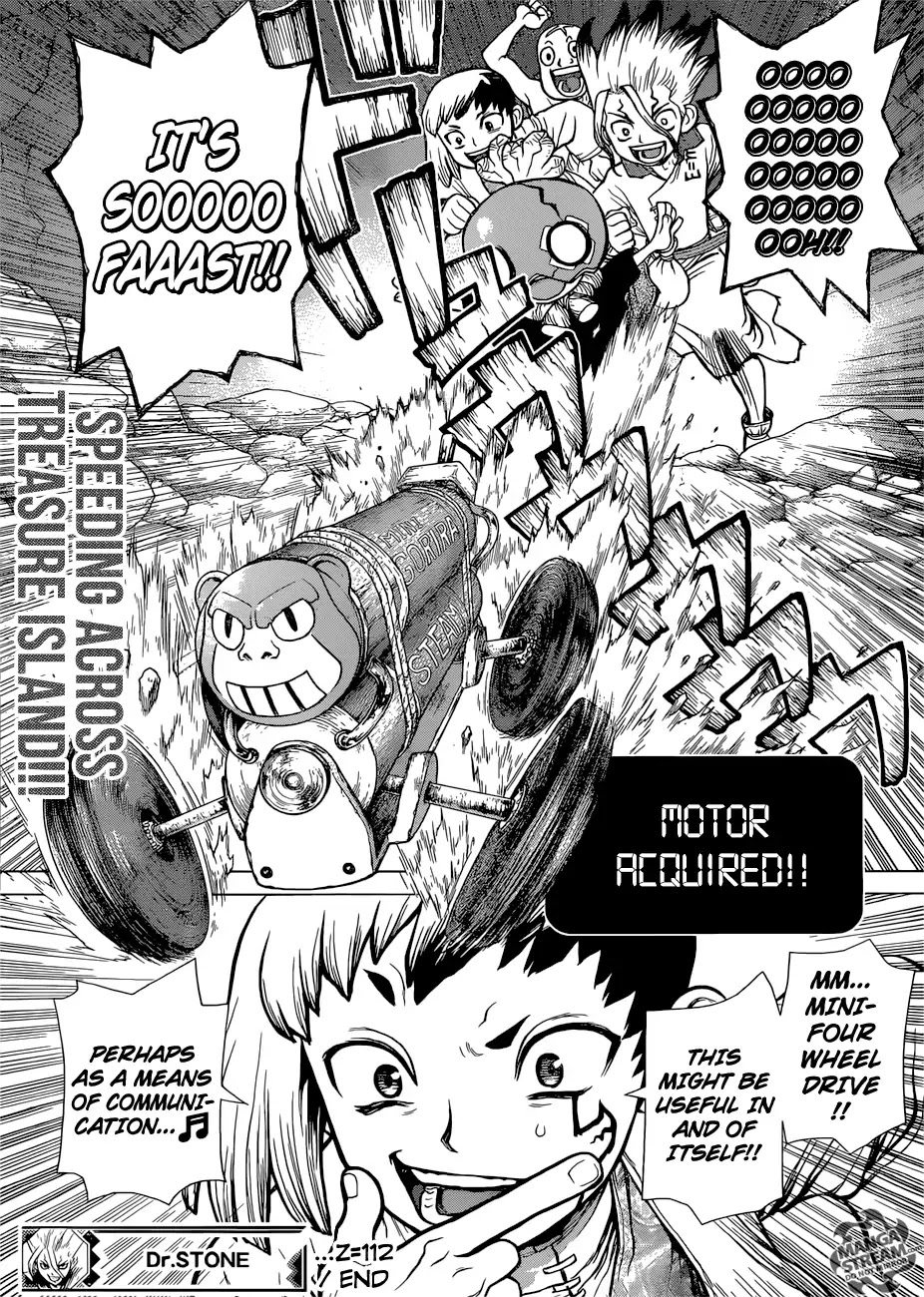 Dr. Stone chapter 112 page 19