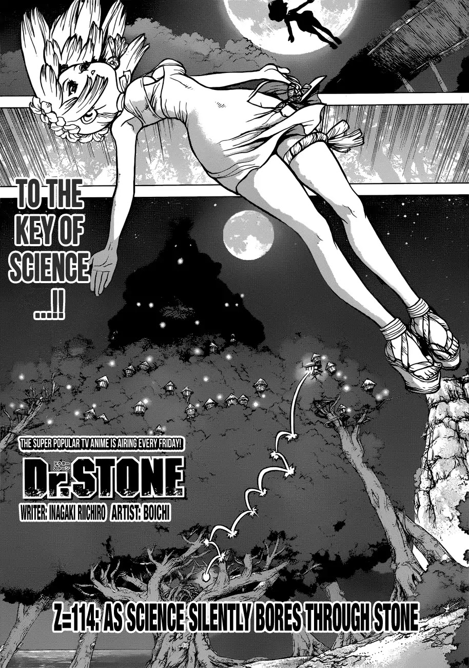 Dr. Stone chapter 114 page 1