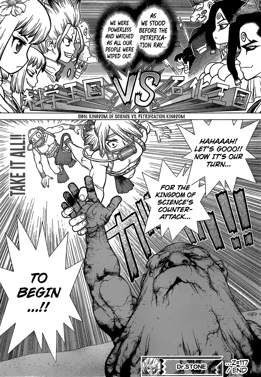 Dr. Stone chapter 117 page 19