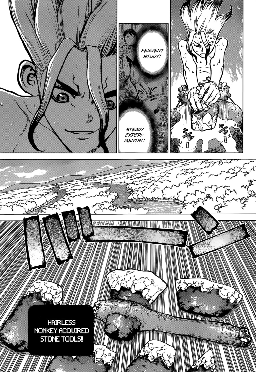 Dr. Stone chapter 13 page 13