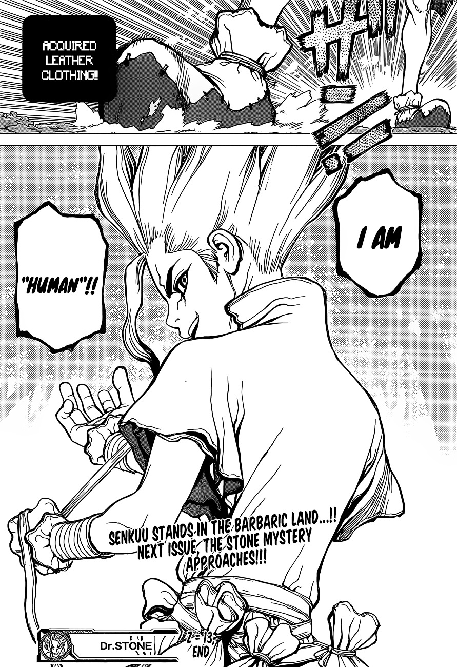 Dr. Stone chapter 13 page 20