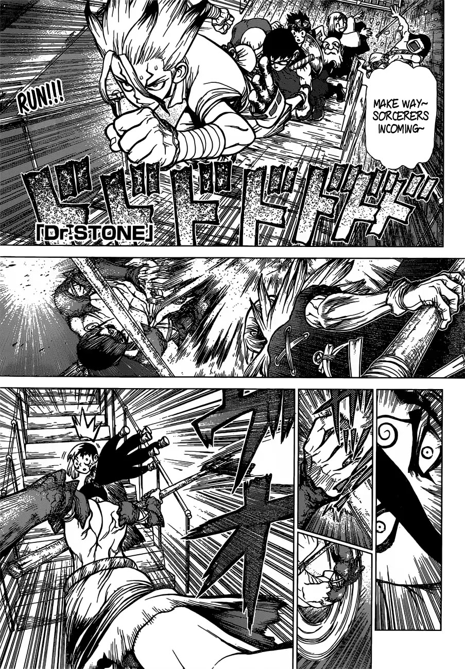 Dr. Stone chapter 131 page 1