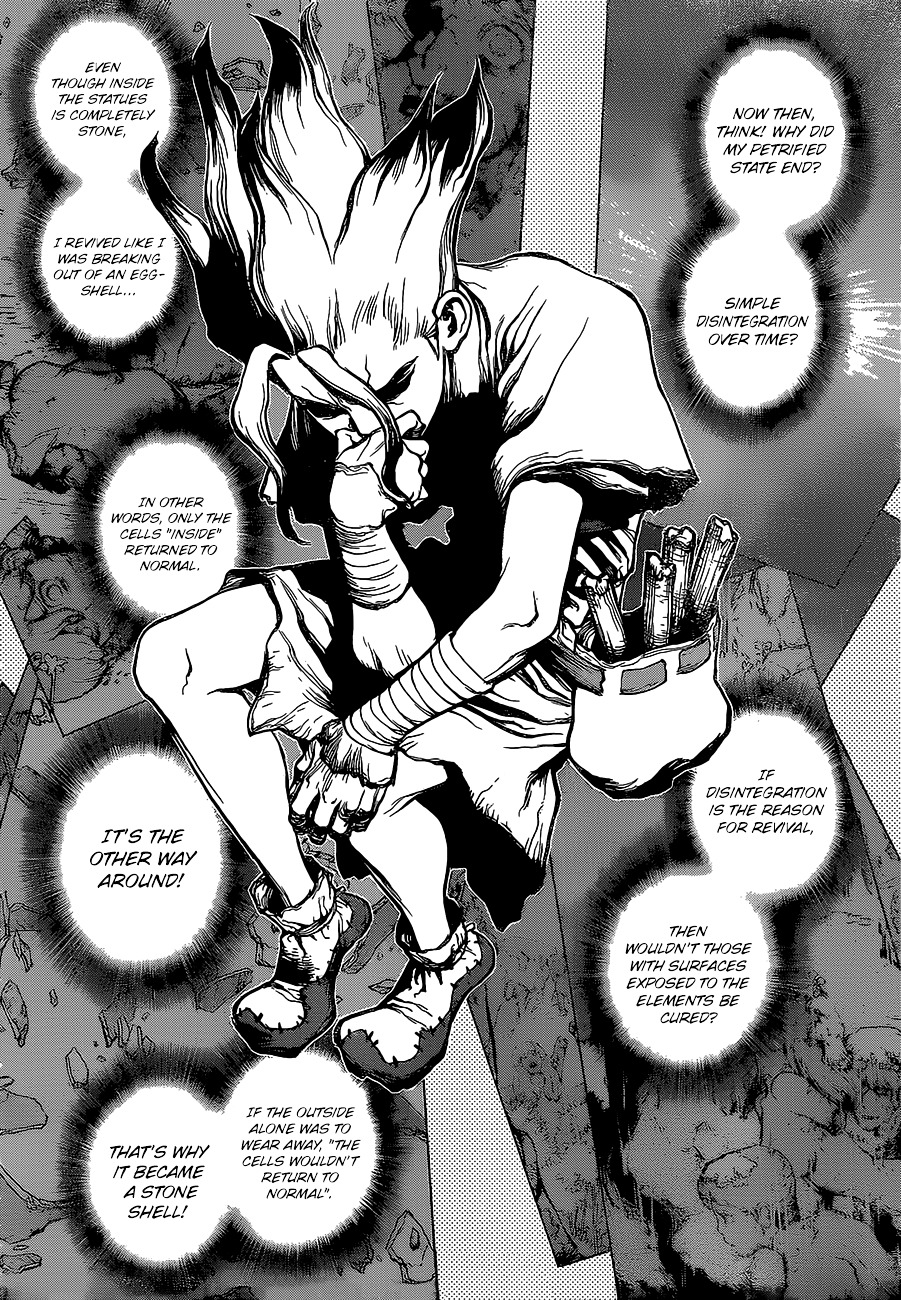 Dr. Stone chapter 14 page 8