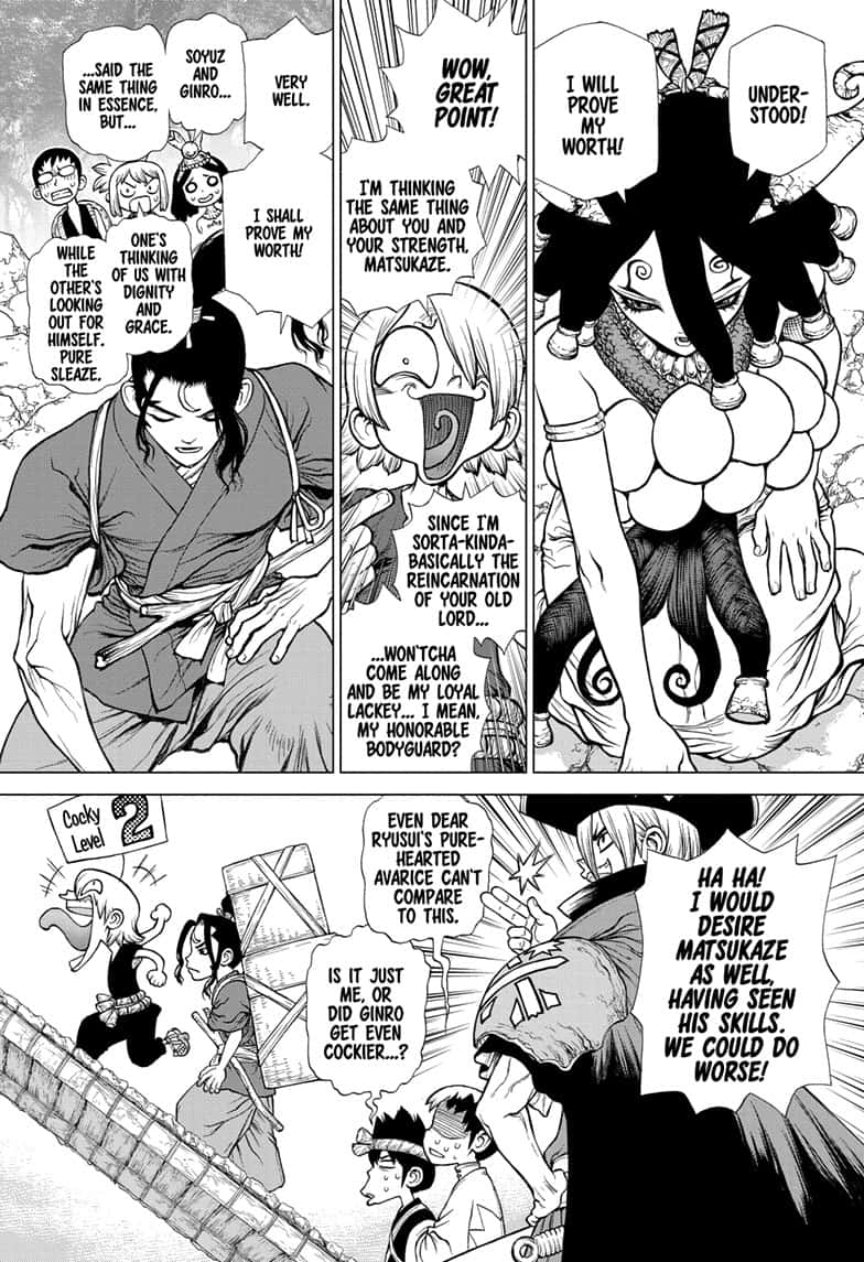 Dr. Stone chapter 140 page 11