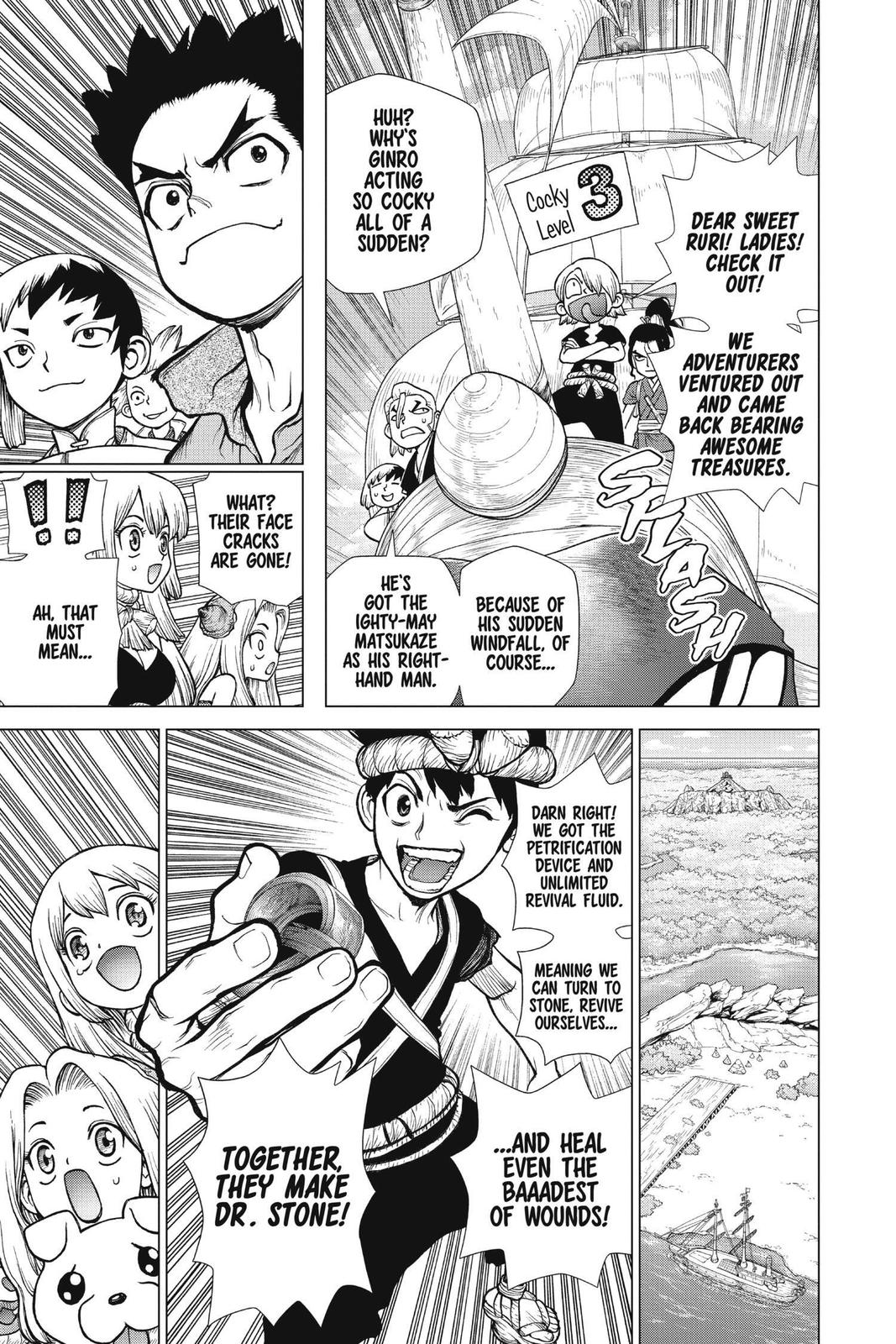 Dr. Stone chapter 141 page 3