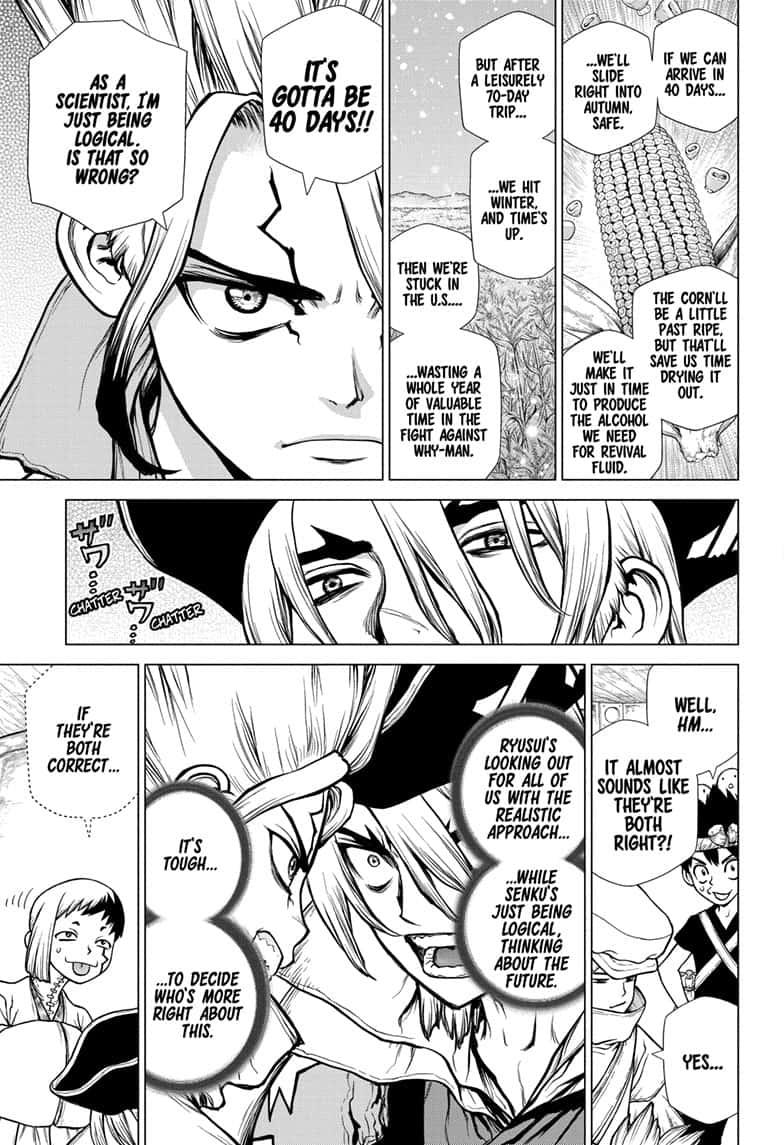 Dr. Stone chapter 143 page 11