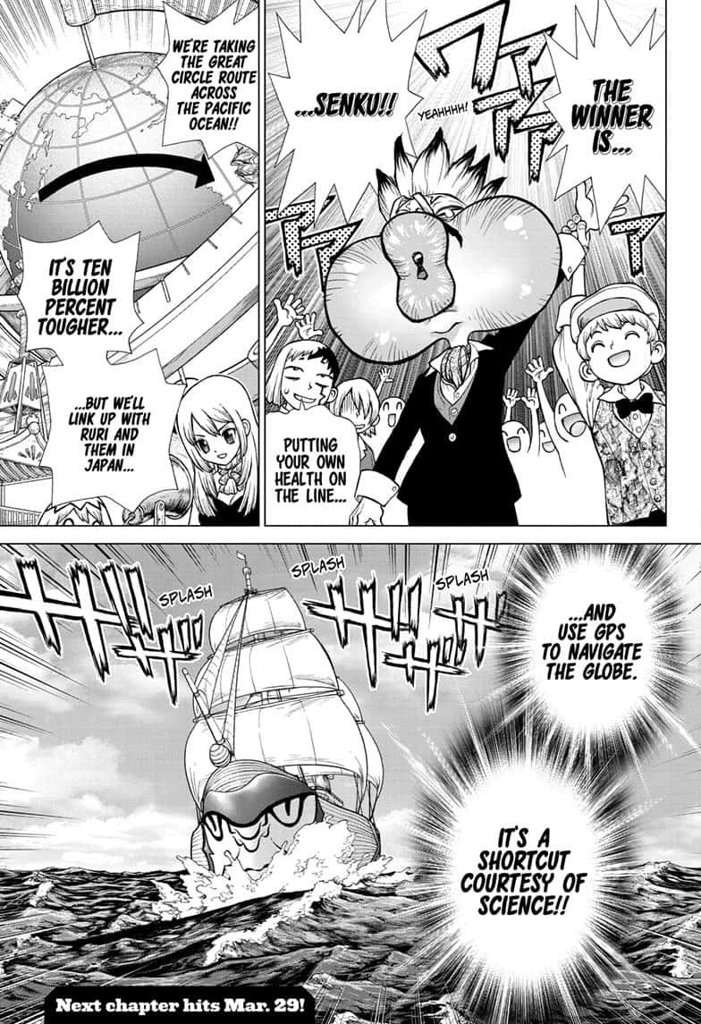 Dr. Stone chapter 144 page 19